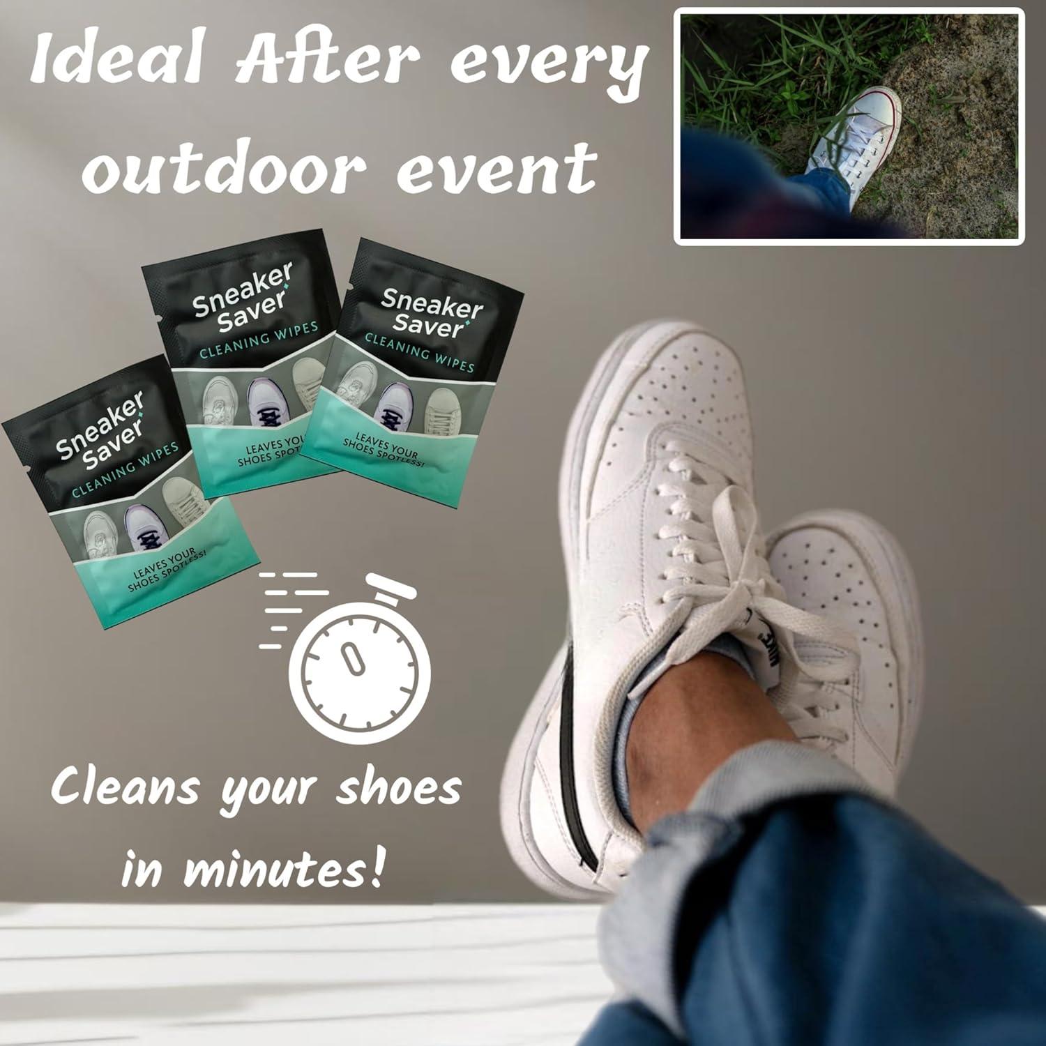 40 Toallitas Limpiadoras ALAZCO para Zapatos y Cuero - Viaje