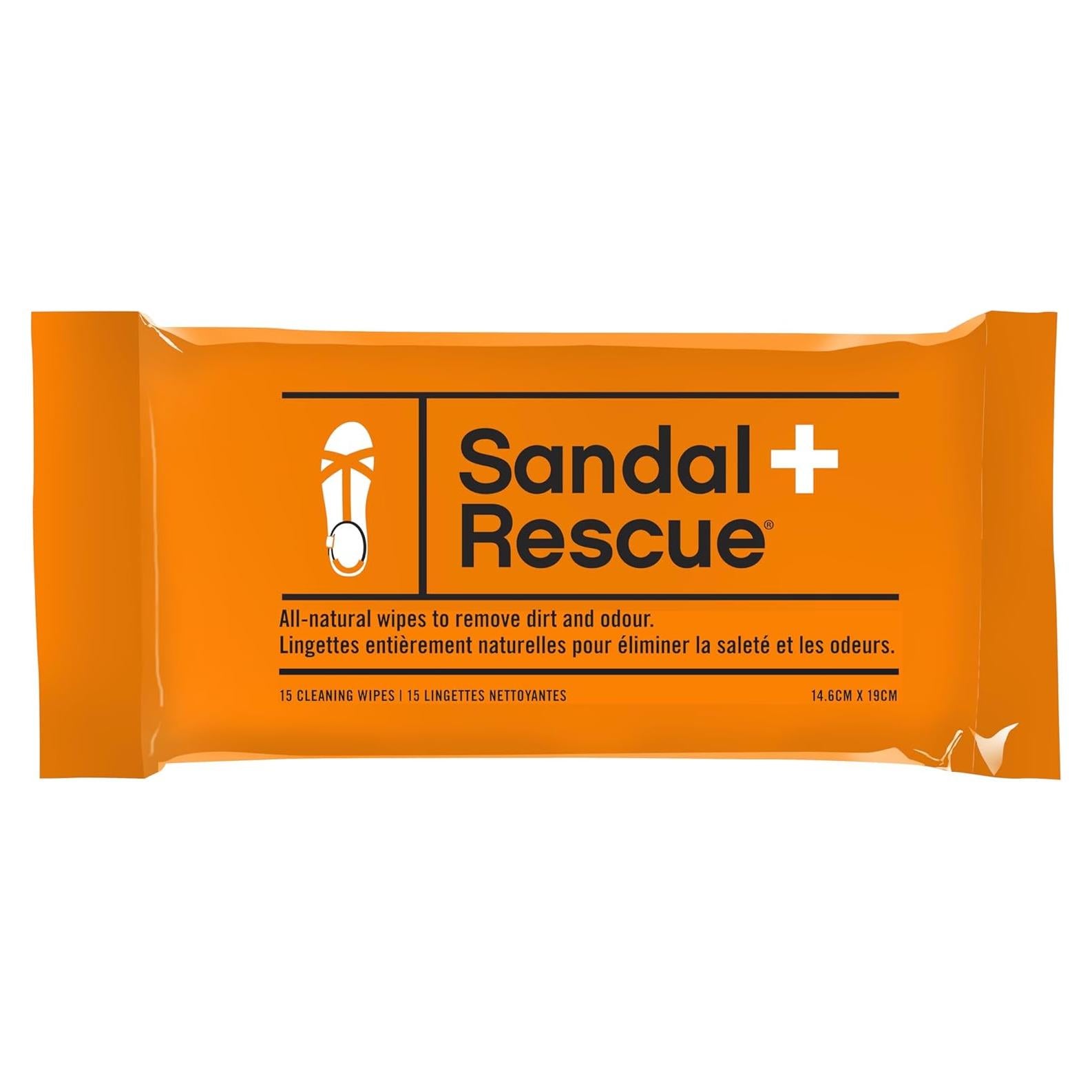 Toallitas de Limpieza SandalRescue Boot Rescue - 15 Unidades