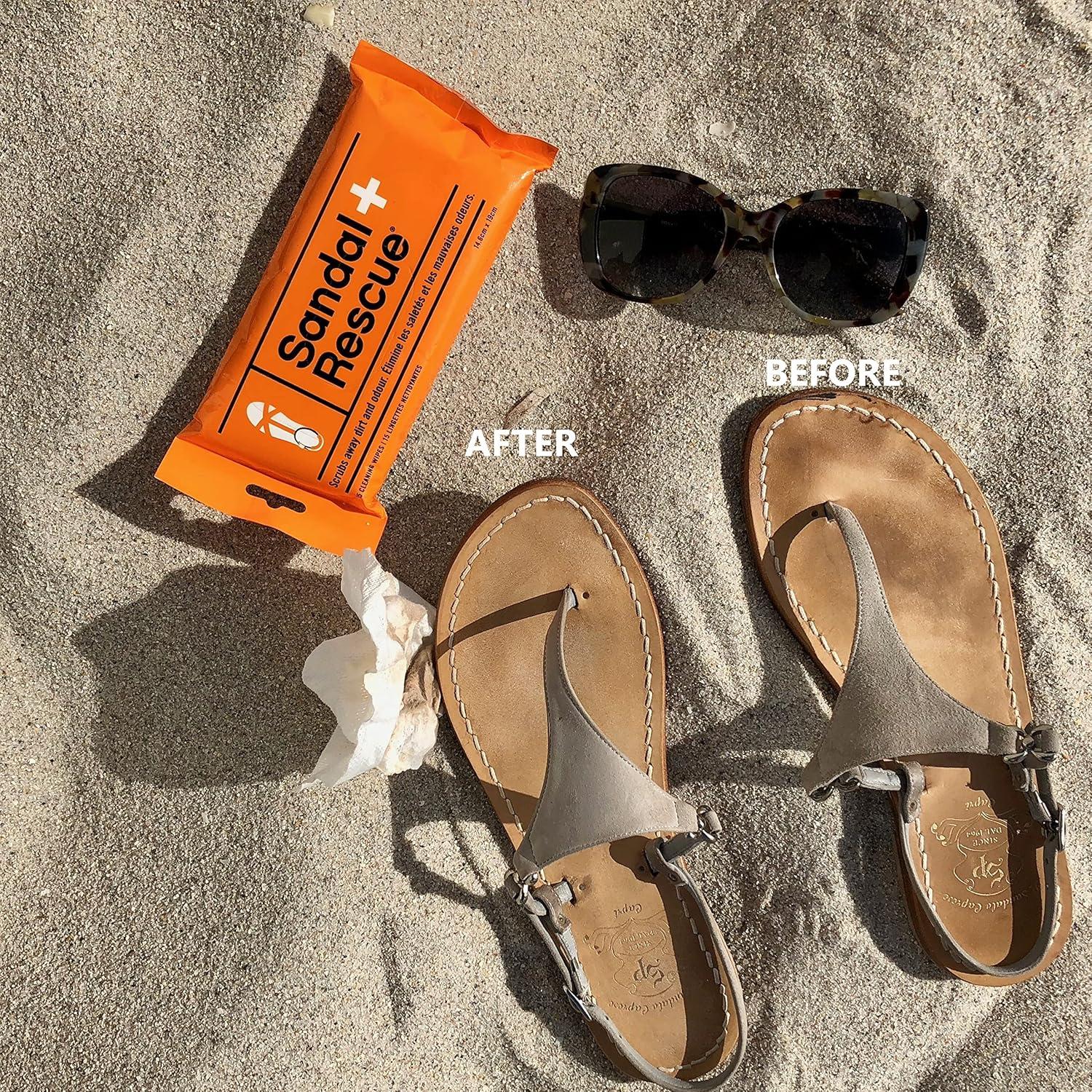 Toallitas de Limpieza SandalRescue Boot Rescue - 15 Unidades