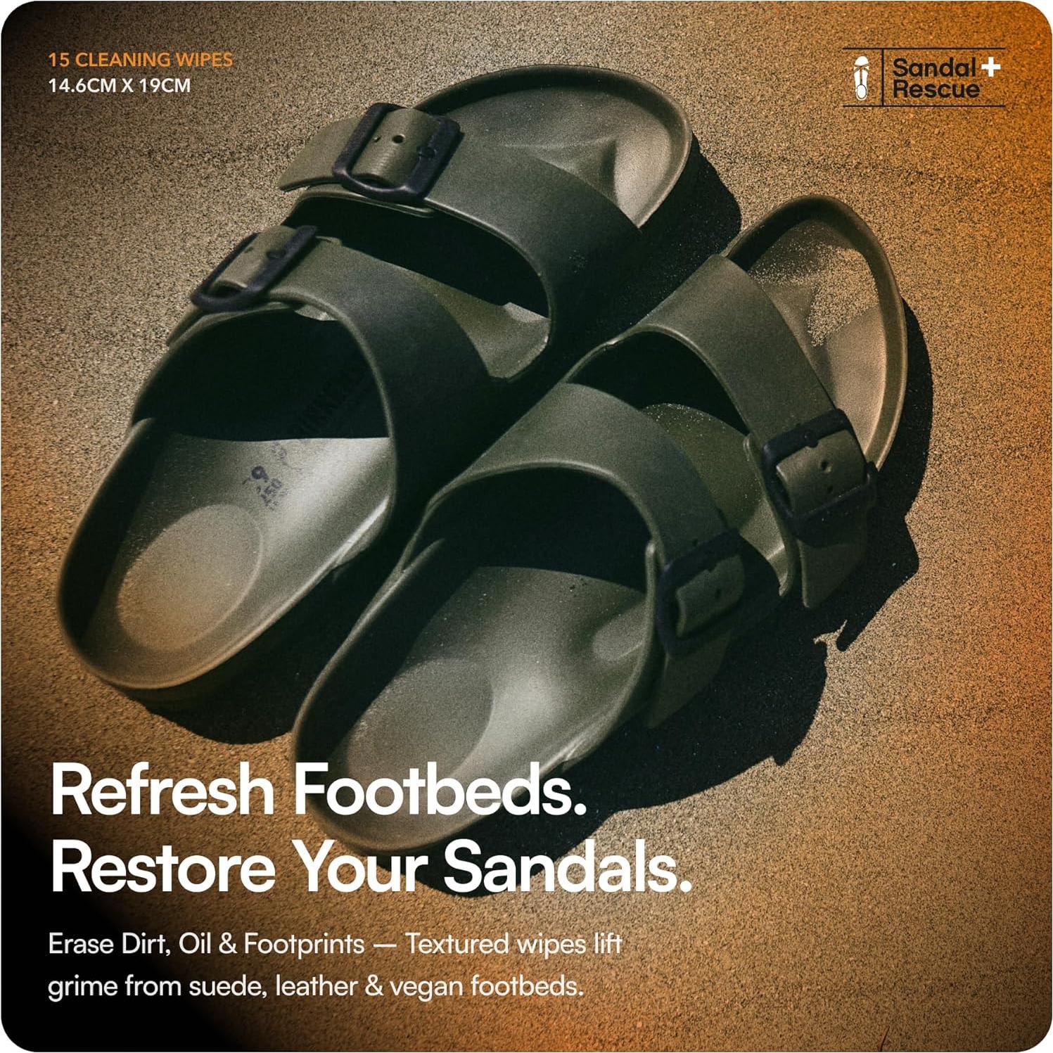 Toallitas de Limpieza SandalRescue Boot Rescue - 15 Unidades