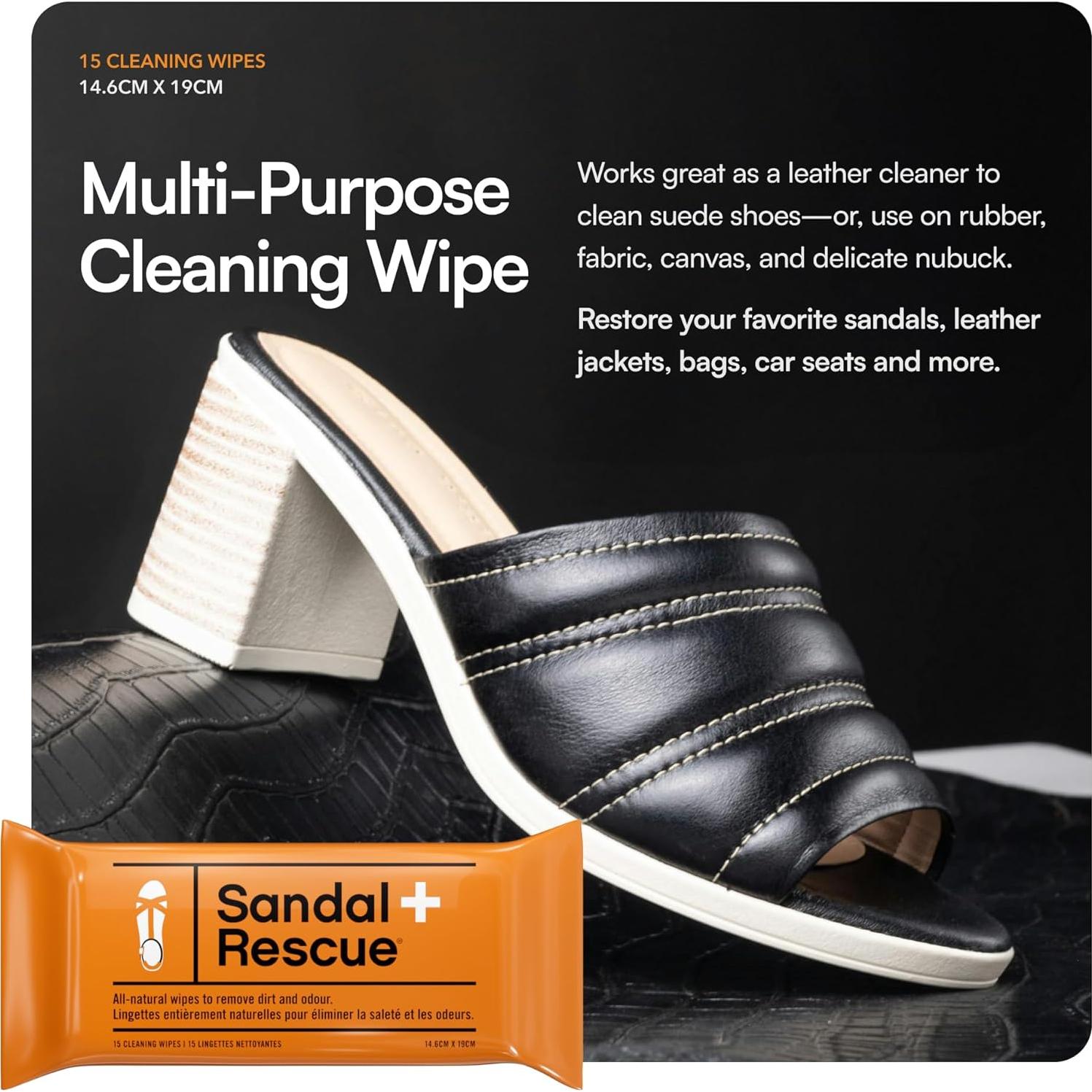 Toallitas de Limpieza SandalRescue Boot Rescue - 15 Unidades