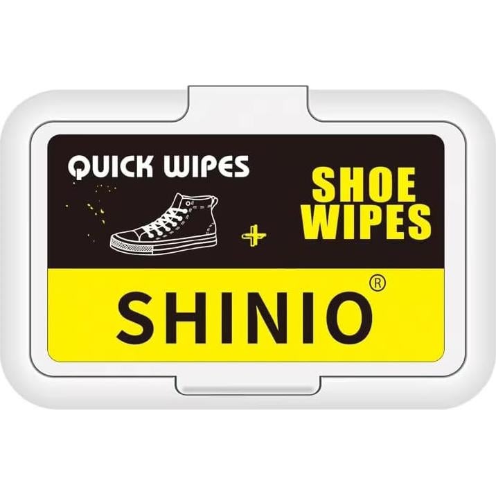 Toallitas de Limpieza de Zapatos SHINIO - 30 Unidades Desechables