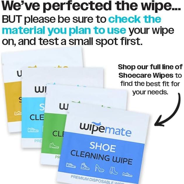 Toallitas Limpiadoras Wipemate para Zapatillas - Paquete 20 CT