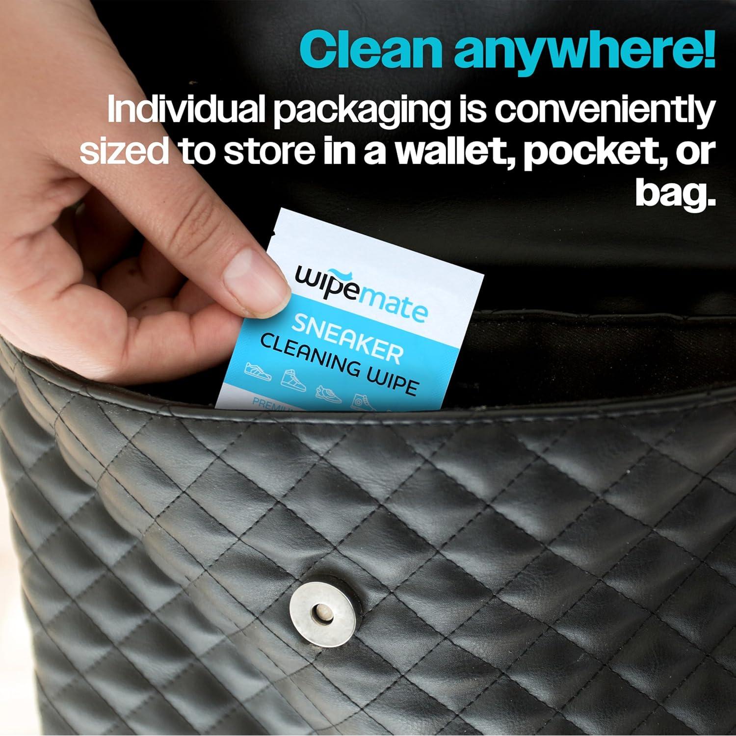 Toallitas Limpiadoras Wipemate para Zapatillas - Paquete 20 CT