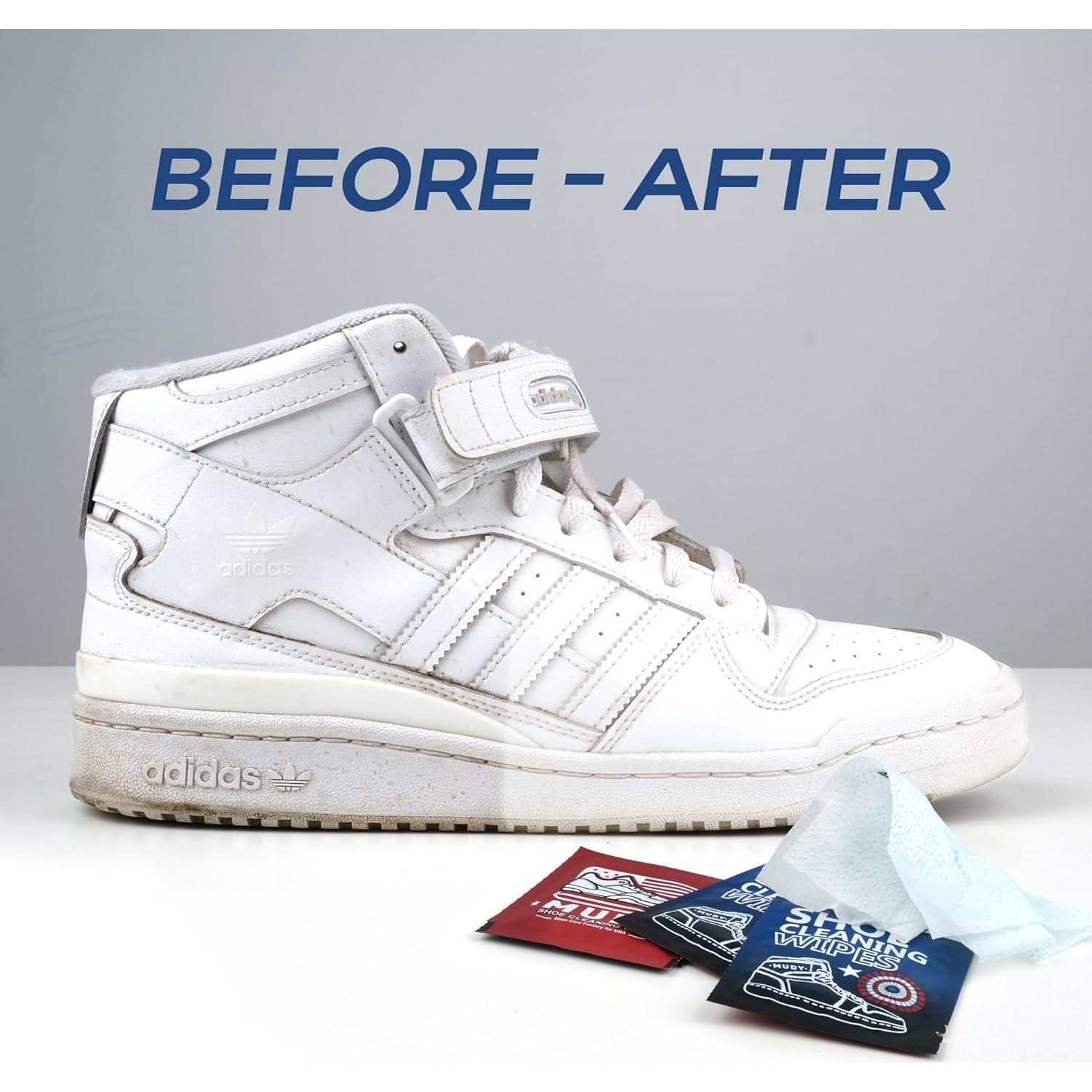 Toallitas Limpiadoras de Zapatos 35 Paquetes Portátiles