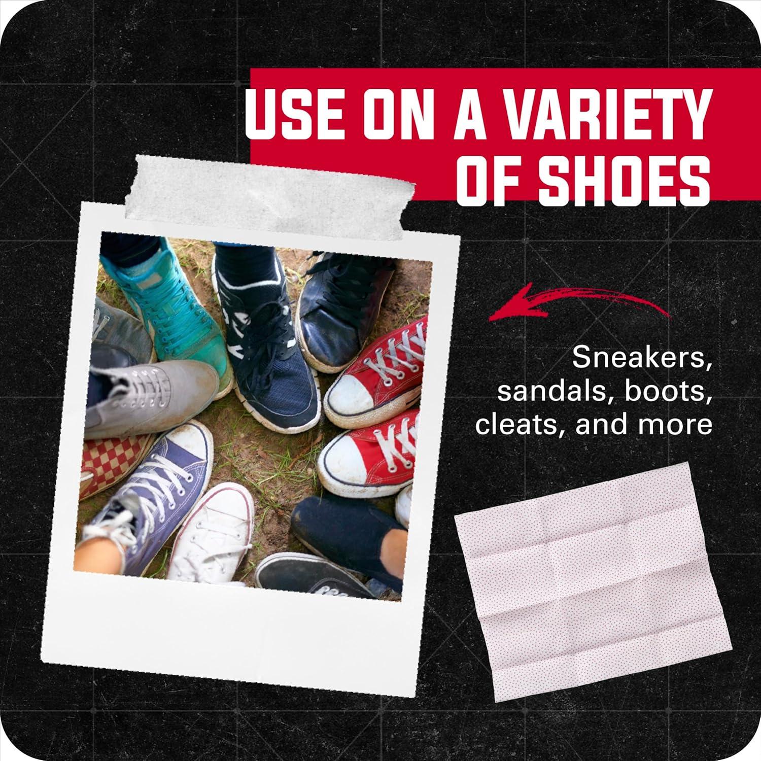 Toallitas de limpieza Forcefield - 12 unidades para zapatos