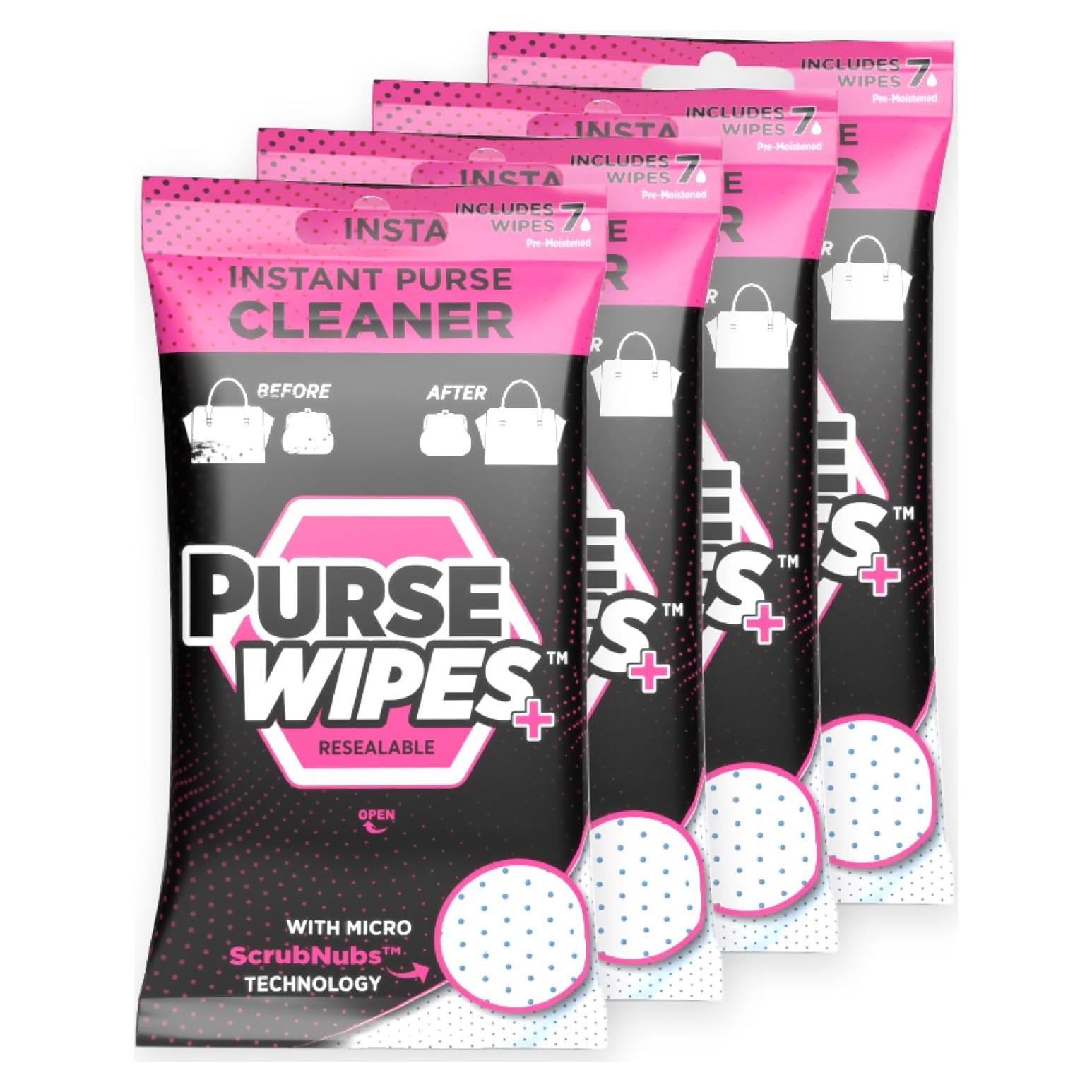 Toallitas Limpiadoras SneakERASERS para Bolsos y Zapatos - 4 Unidades