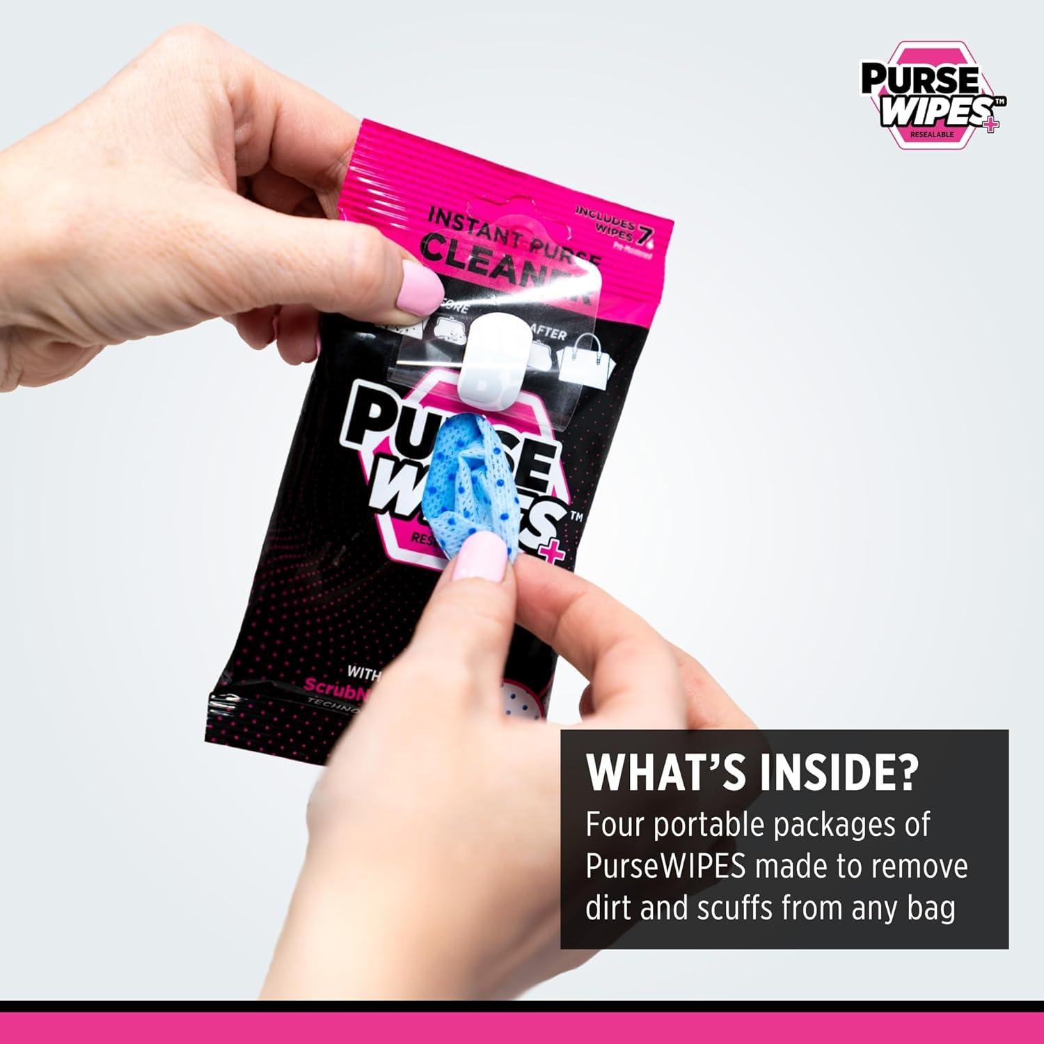 Toallitas Limpiadoras SneakERASERS para Bolsos y Zapatos - 4 Unidades