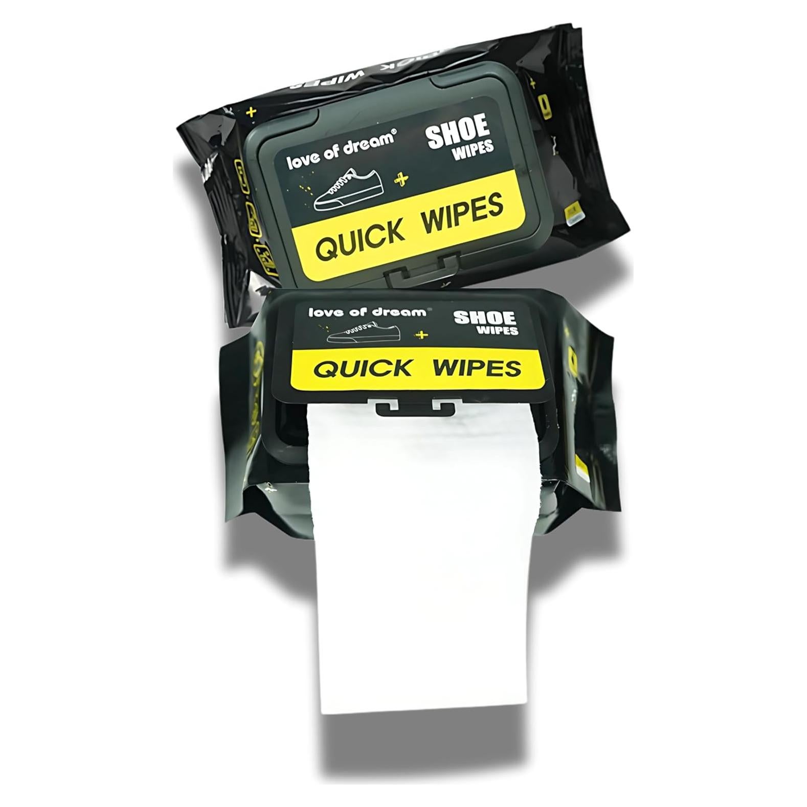 Toallitas para Zapatos Love of Dream - 60 Toallitas Desechables