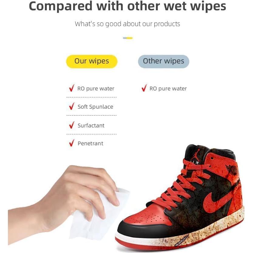 Toallitas para Zapatos Love of Dream - 60 Toallitas Desechables