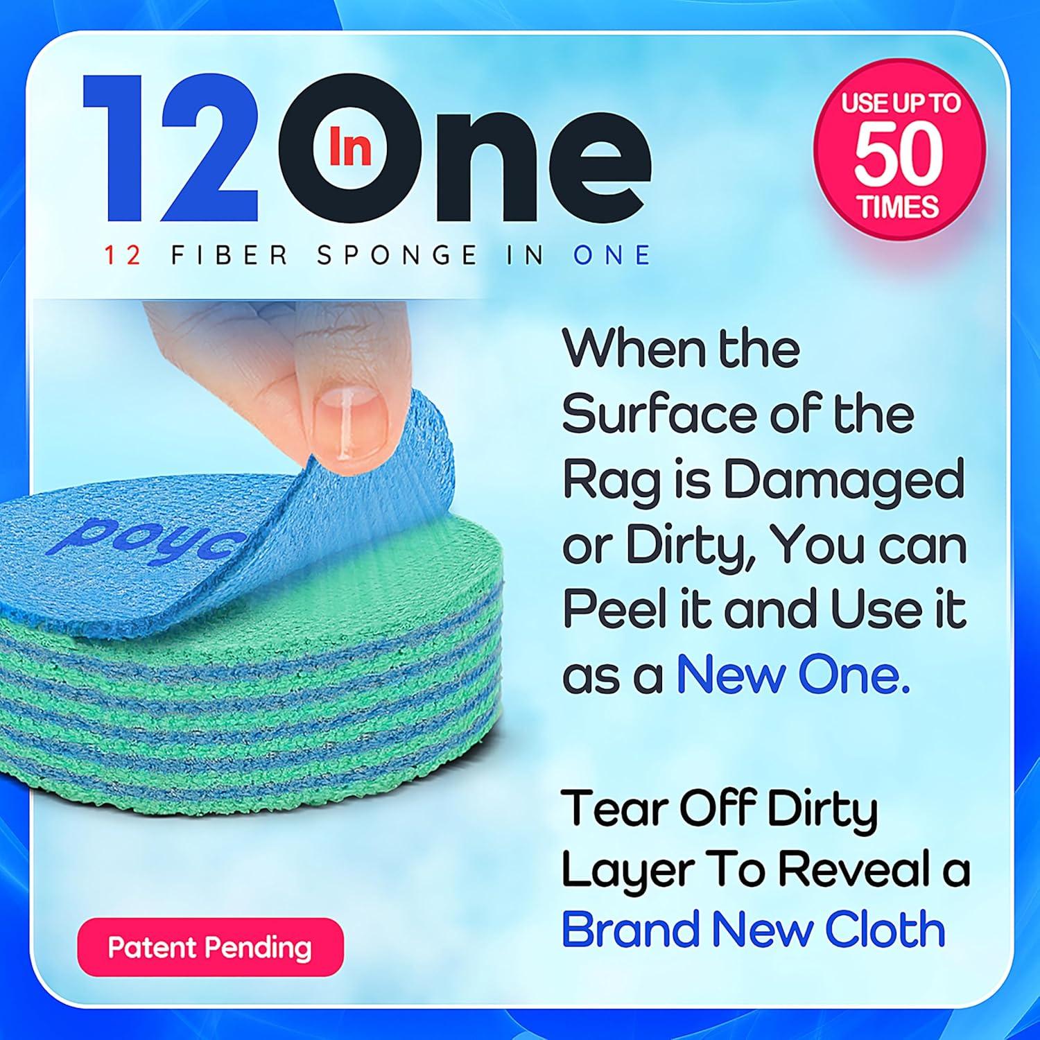 Kit de Limpieza de Zapatos Poychi - Cepillo y Esponja Ecológica