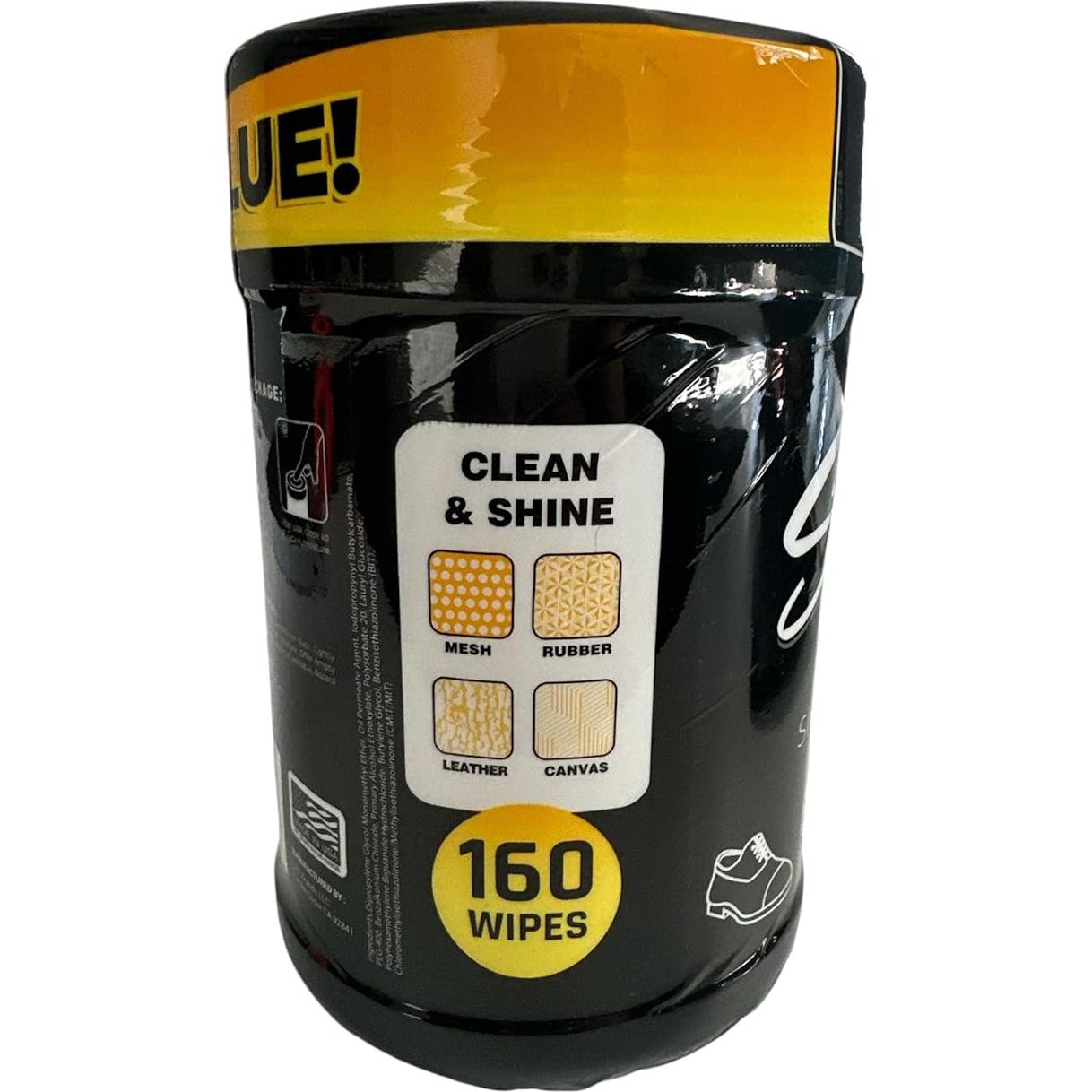 Toallitas Limpiadoras para Zapatos 160 Unidades - Efectivas y Portátiles