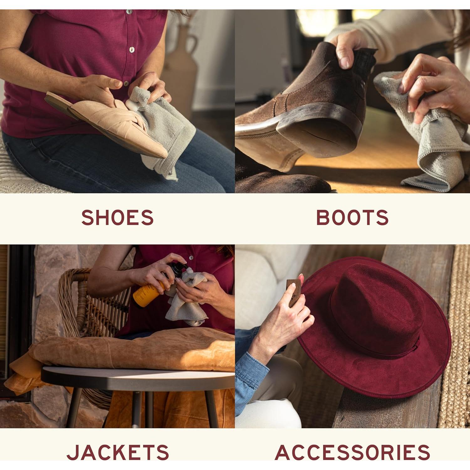 Limpiador de Suede y Nubuck Leather Honey 240ml No Tóxico