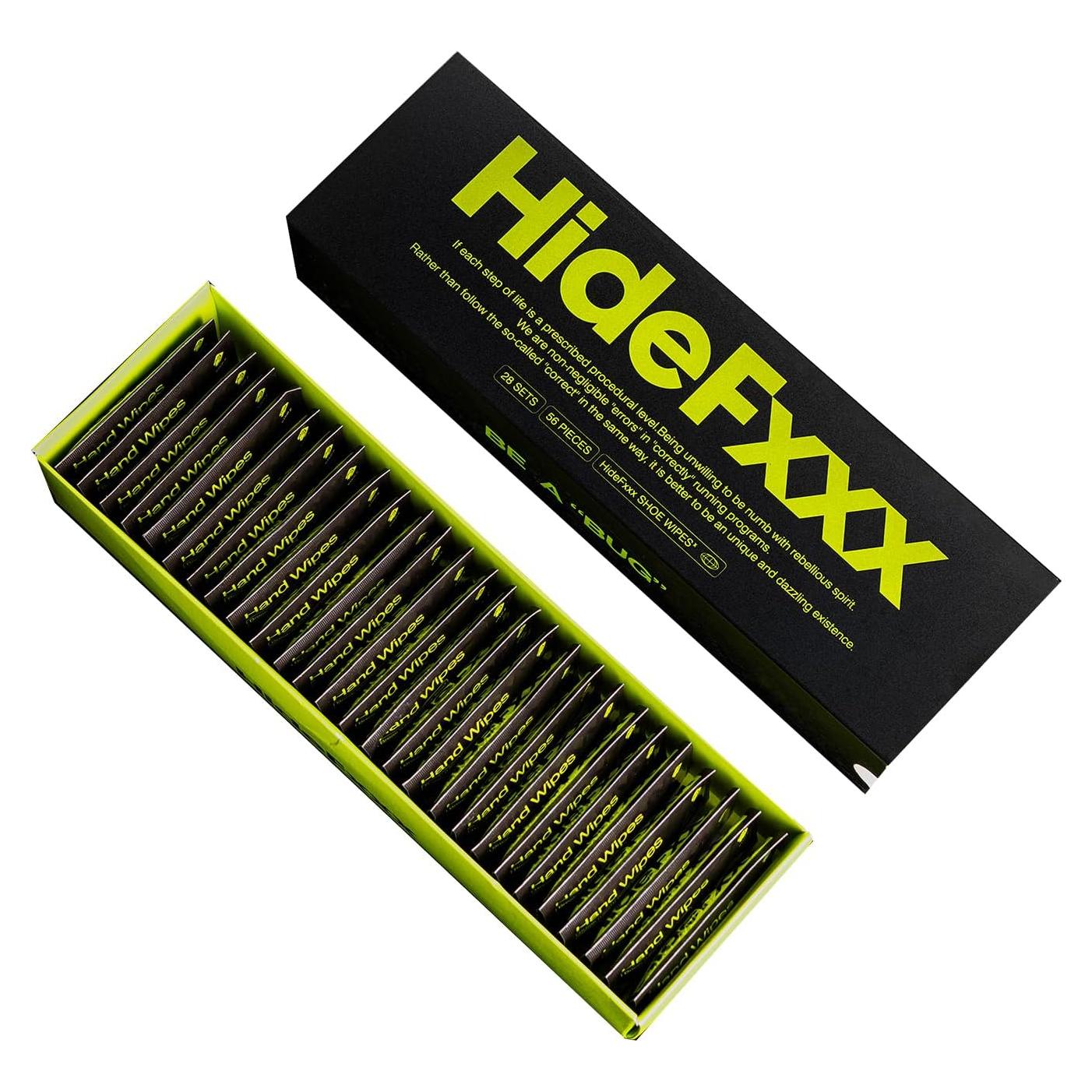 Toallitas de Limpieza para Zapatillas HideFxxx - 56 Unidades