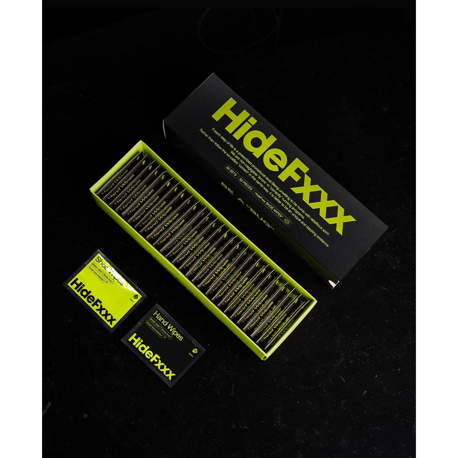 Toallitas de Limpieza para Zapatillas HideFxxx - 56 Unidades