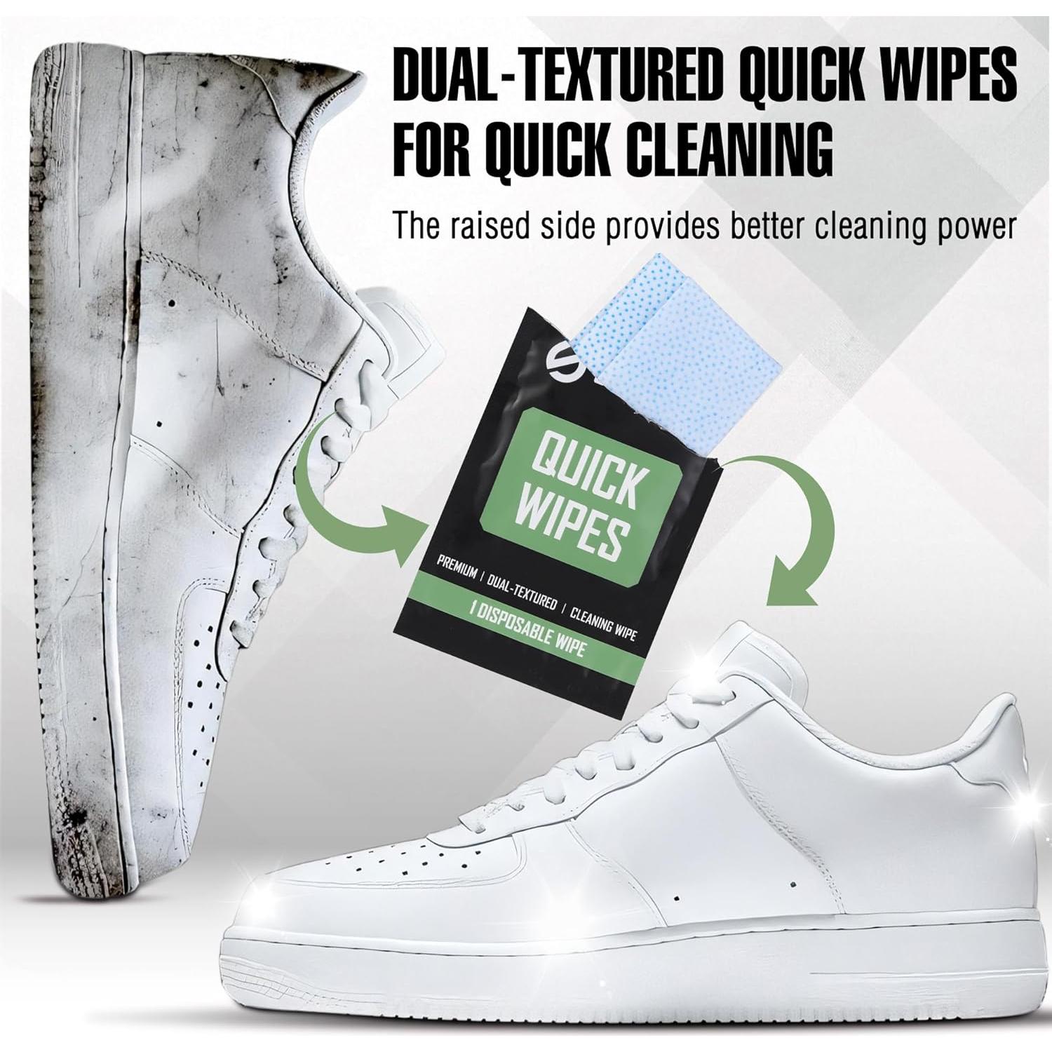 Kit de limpieza de zapatos Hangzhou 33 piezas, 240 ml, toallitas