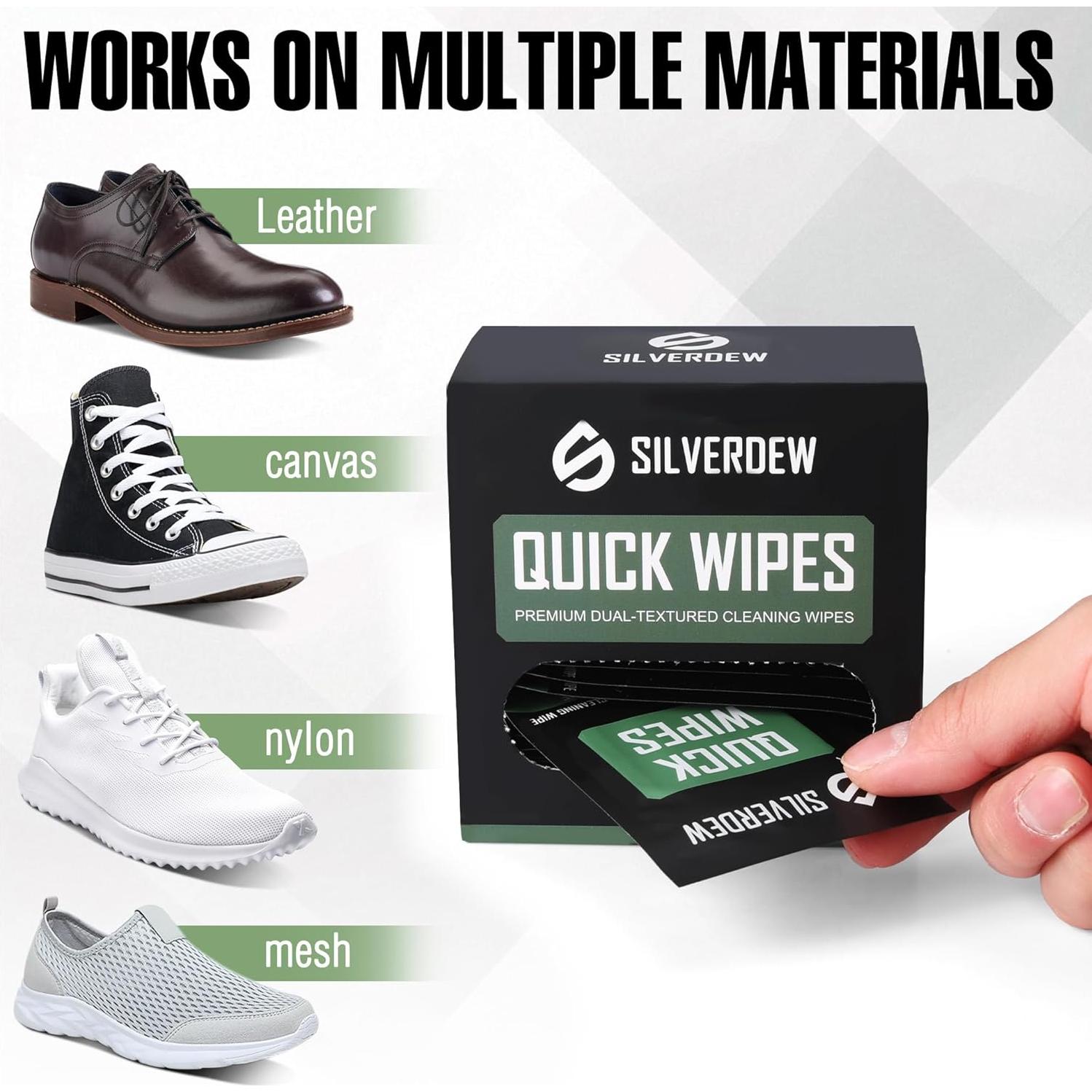 Kit de limpieza de zapatos Hangzhou 33 piezas, 240 ml, toallitas