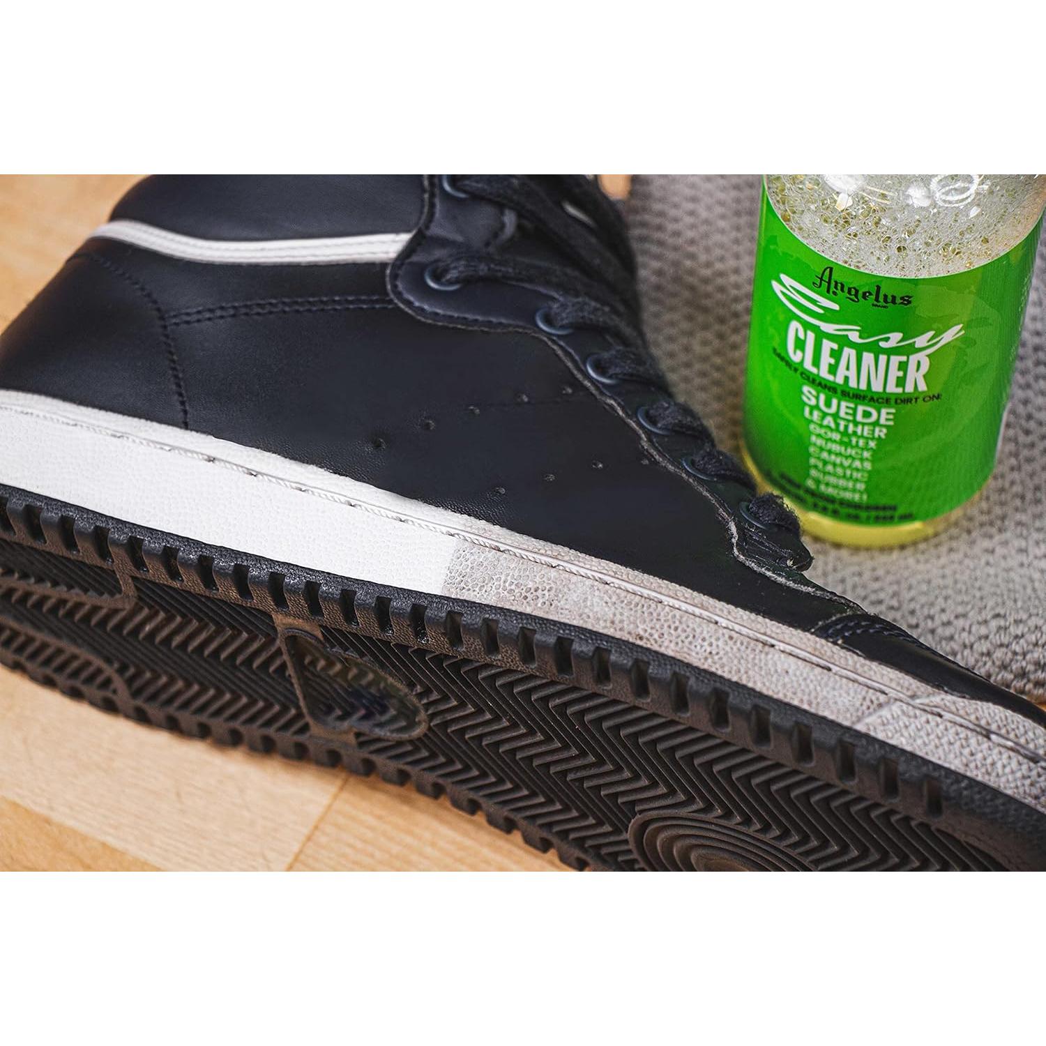 Limpiador de Zapatos Angelus 255 ml - Multiusos para Cuero y Ante