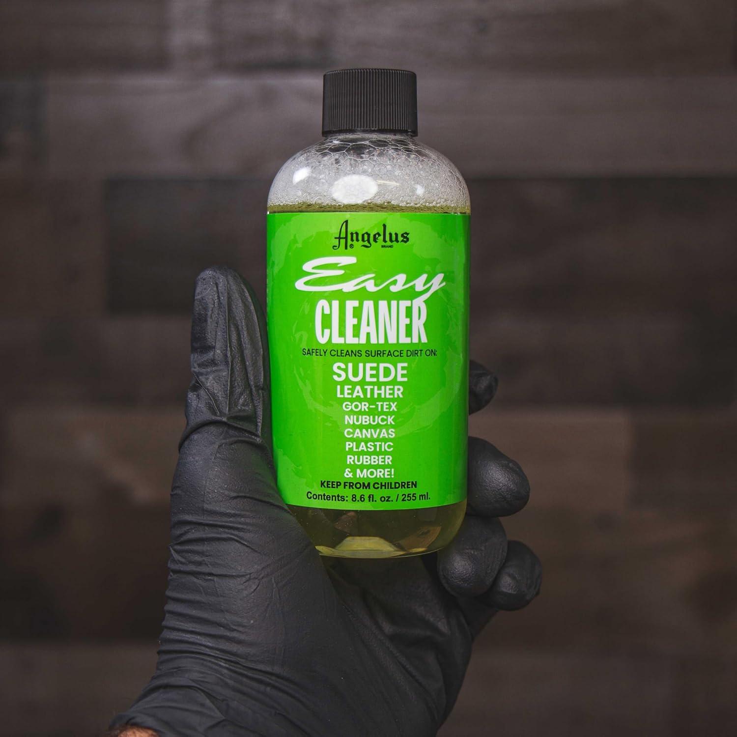 Limpiador de Zapatos Angelus 255 ml - Multiusos para Cuero y Ante