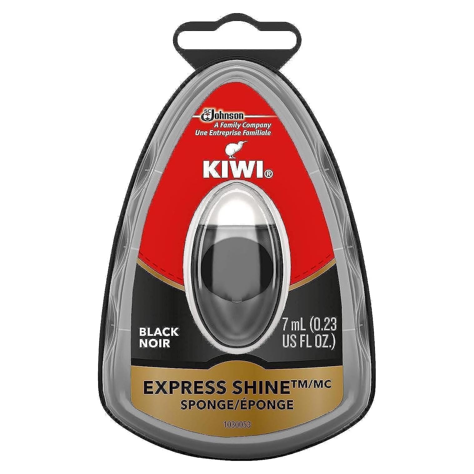 Esponja de Brillo KIWI Express para Cuero Negro 0.23 Oz