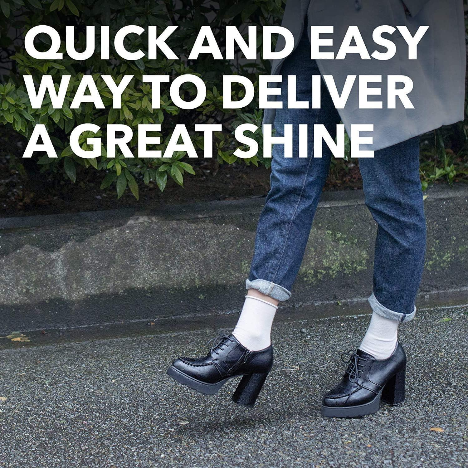 Esponja de Brillo KIWI Express para Cuero Negro 0.23 Oz