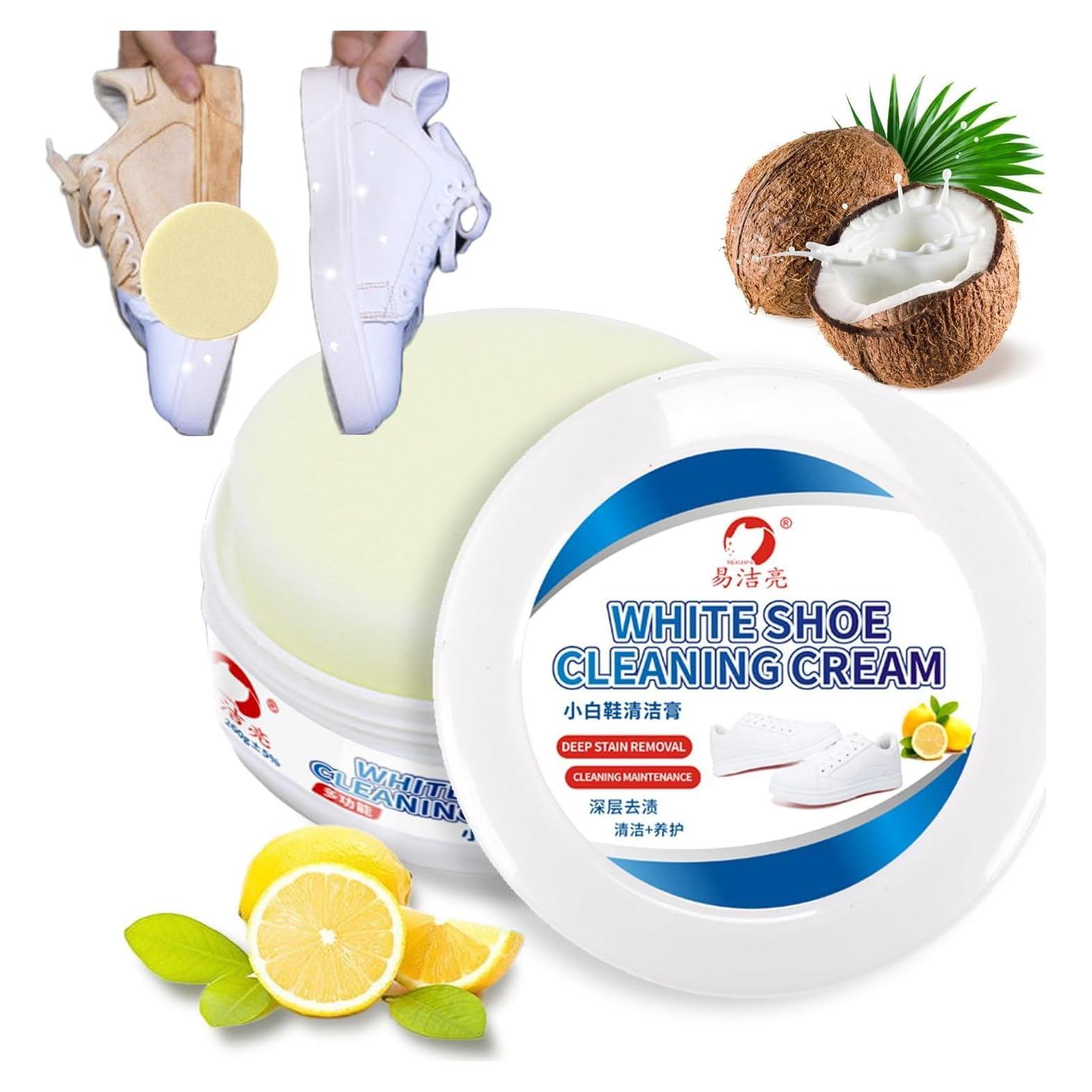 Limpiador de Zapatos Blancos Dapoprren Crema Multiusos 248g