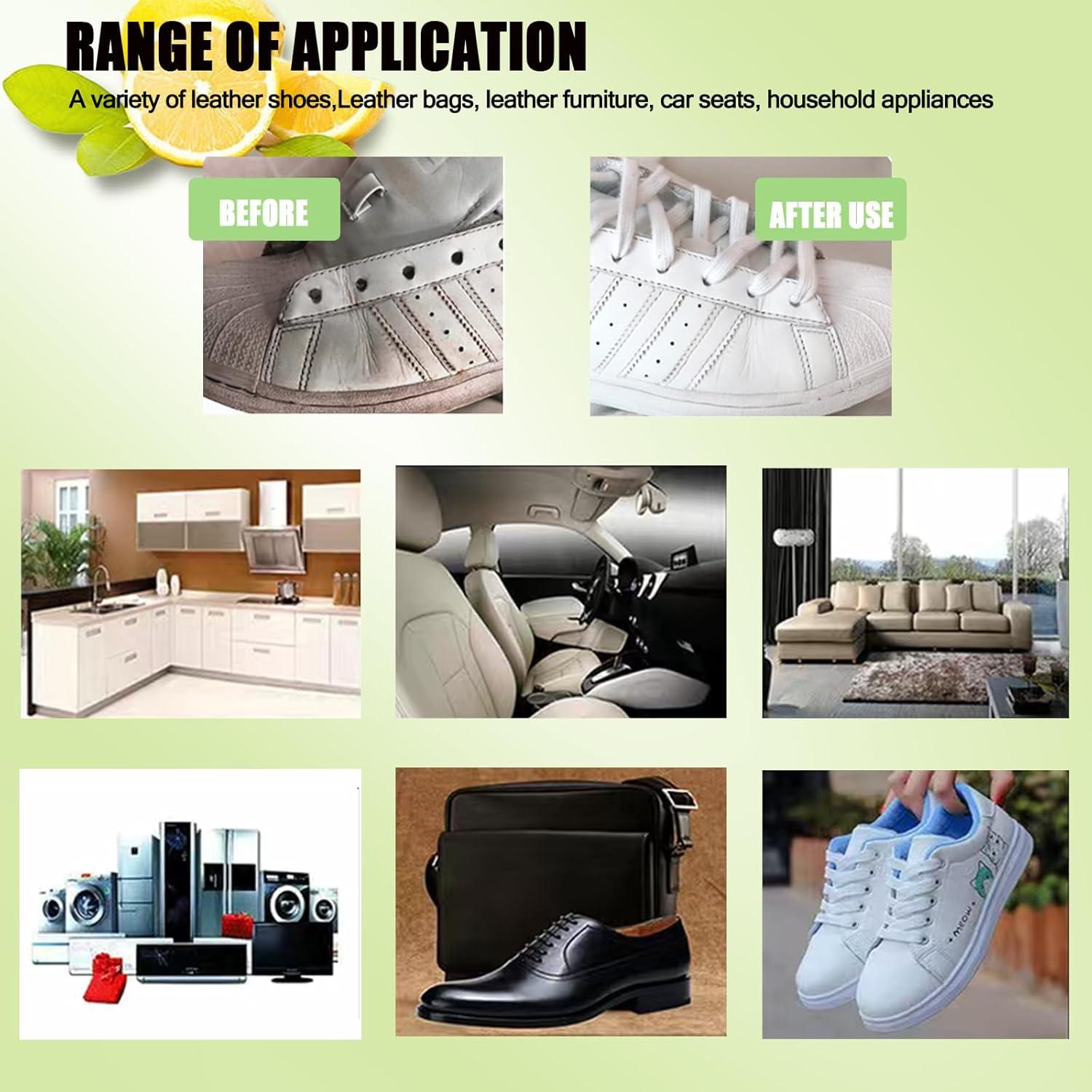 Limpiador de Zapatos Blancos Dapoprren Crema Multiusos 248g