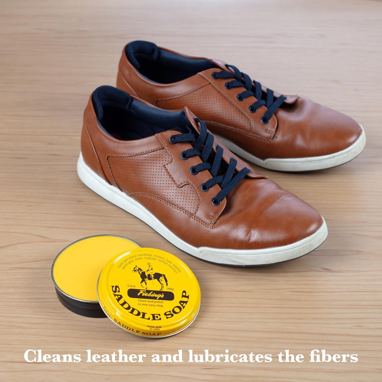 Jabón Limpiador y Acondicionador de Cuero Fiebing's 99g