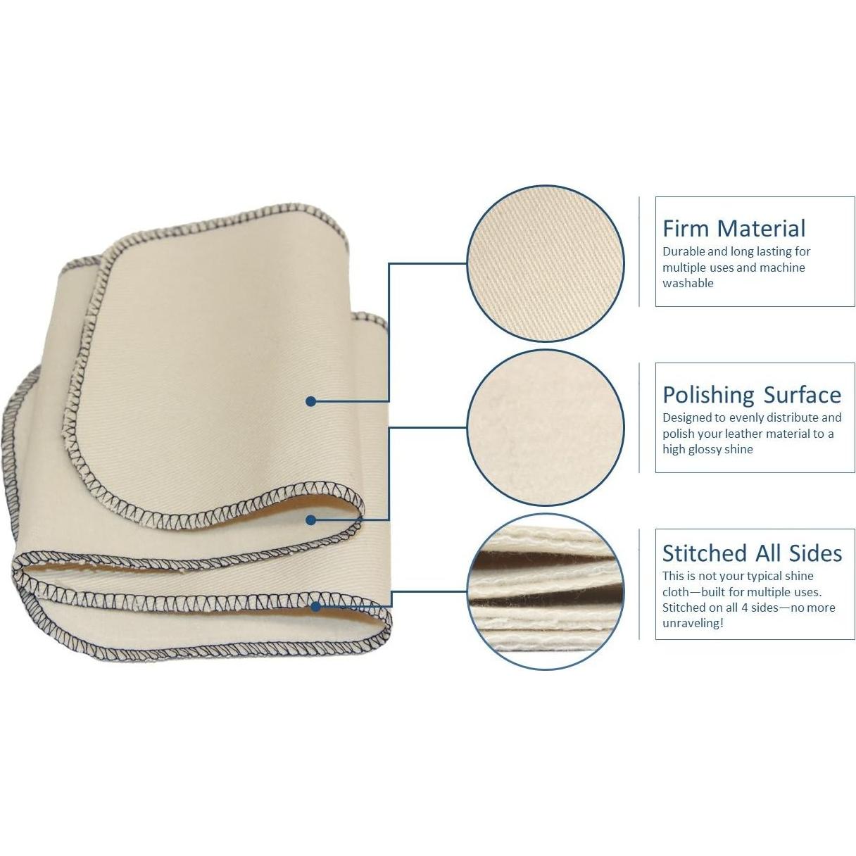 Paño de Brillo Profesional FeetPeople 50.8x12.7 cm 2 Piezas