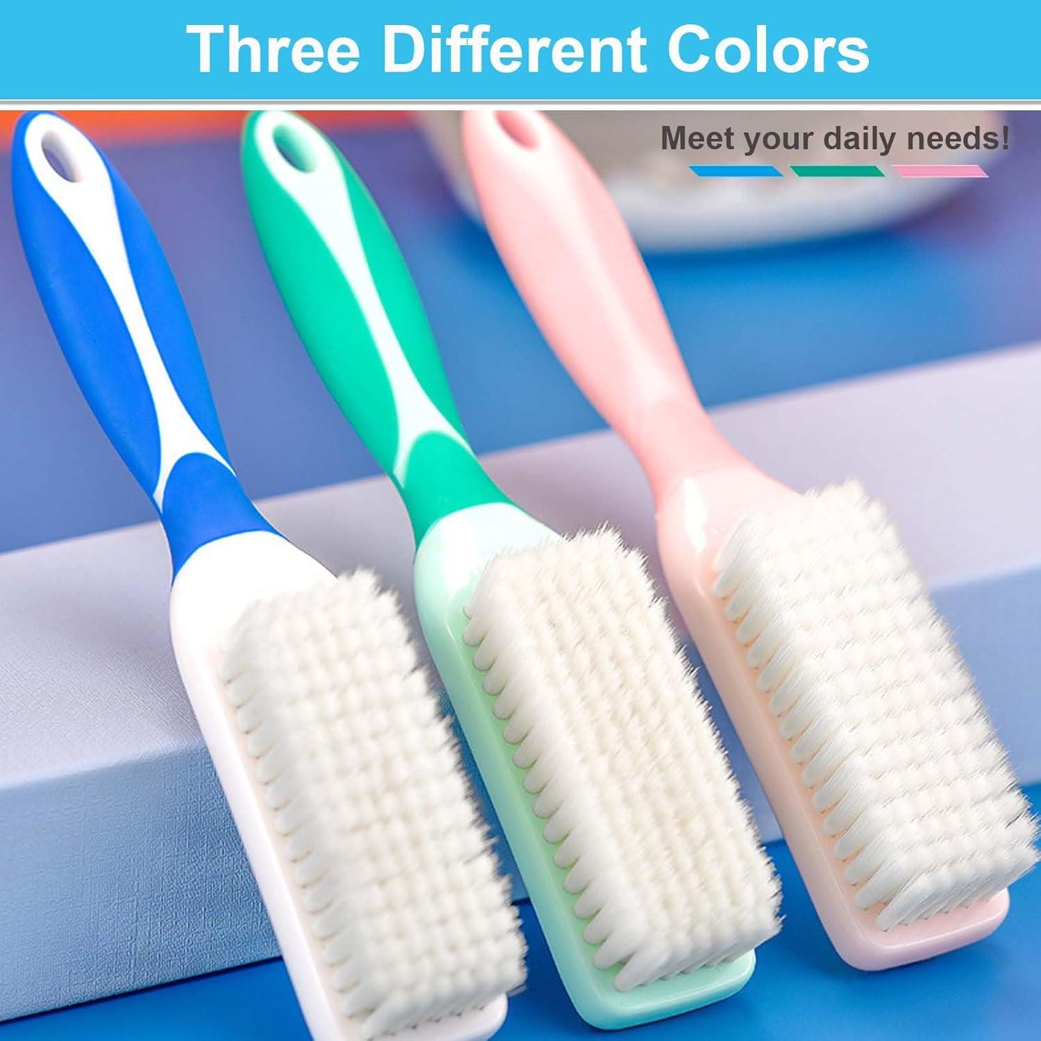 Paquete de 3 cepillos de limpieza Selaurel cerdas suaves