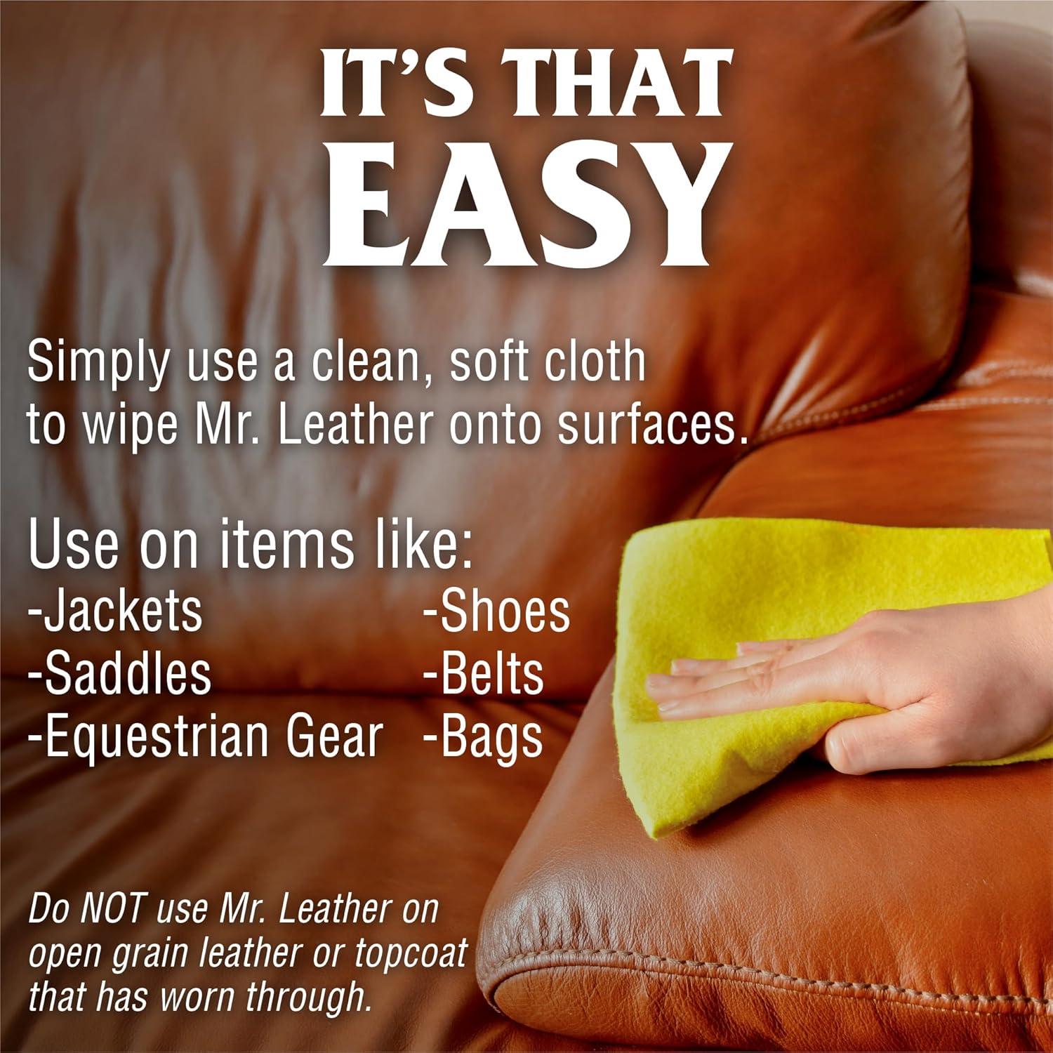 Limpiador y Acondicionador de Cuero Mr. Leather 473 ml