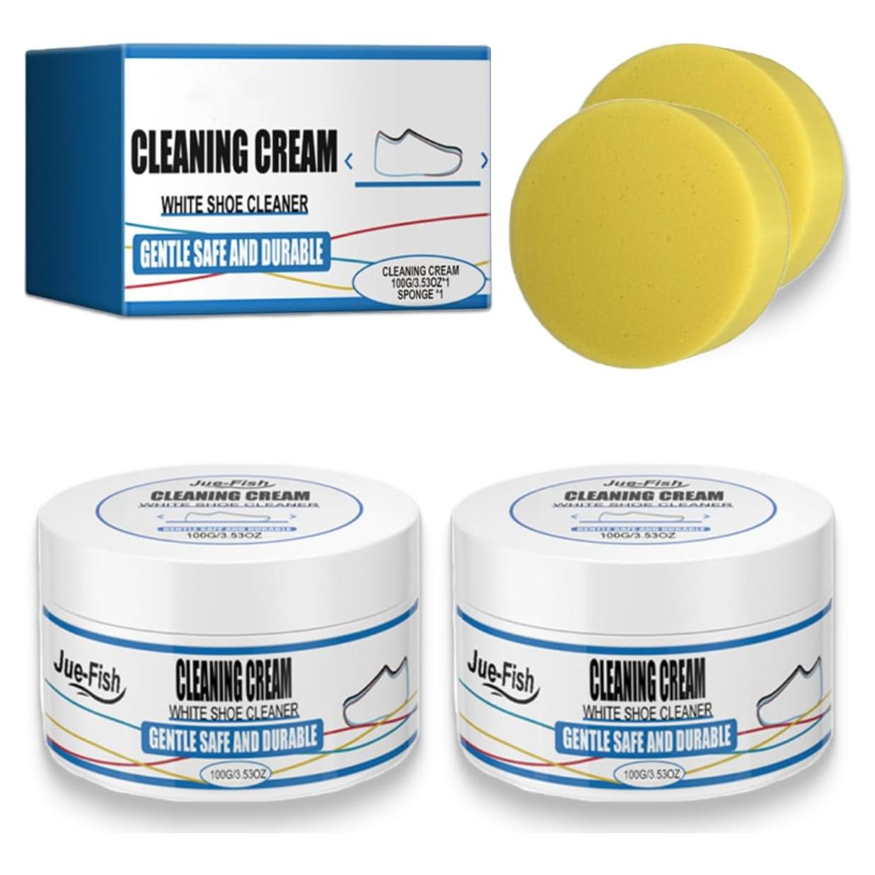 Crema Limpiadora Turbowhite Nexa 2 Pcs - Zapatos Blancos