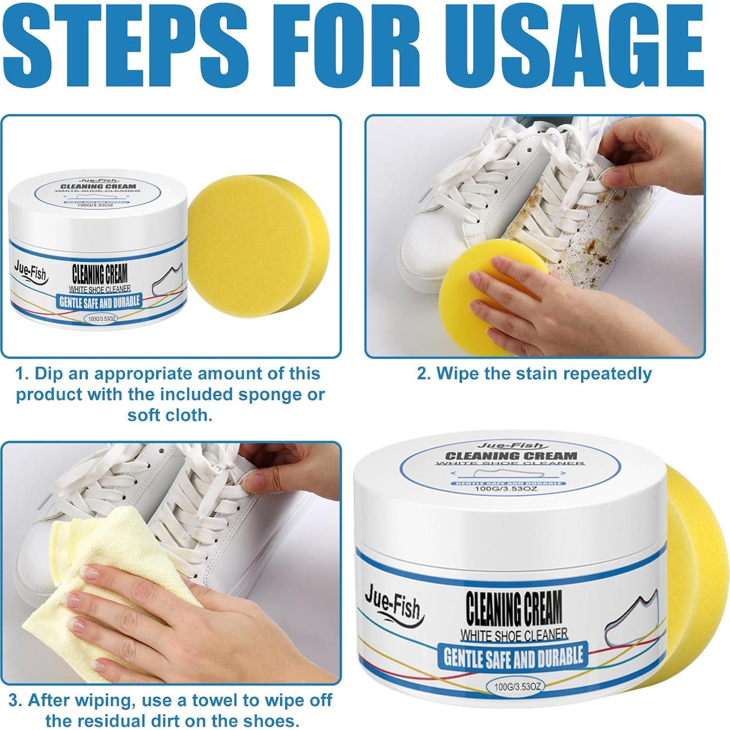 Crema Limpiadora Turbowhite Nexa 2 Pcs - Zapatos Blancos