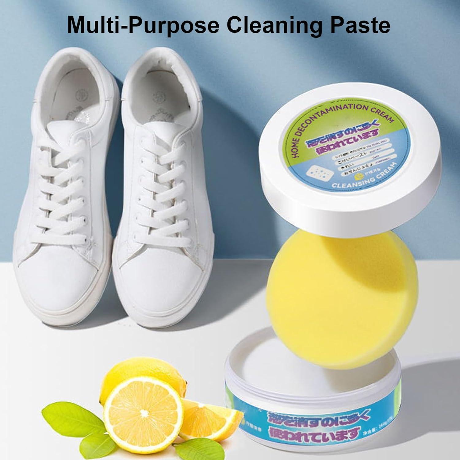 Crema Limpiadora Multifuncional Baste para Zapatos Blancos 10cm