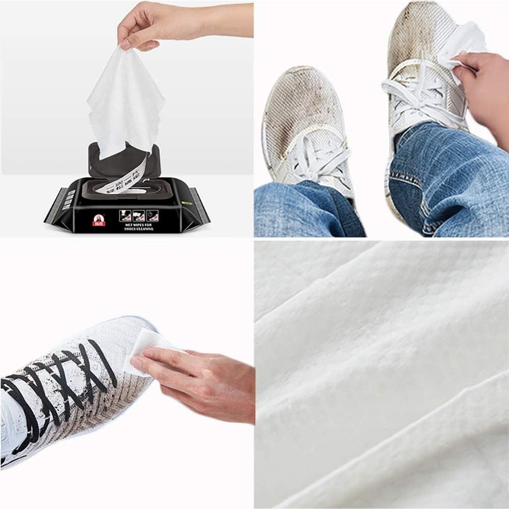 Toallitas Limpiadoras para Zapatillas WhatRUeed - 90 Piezas