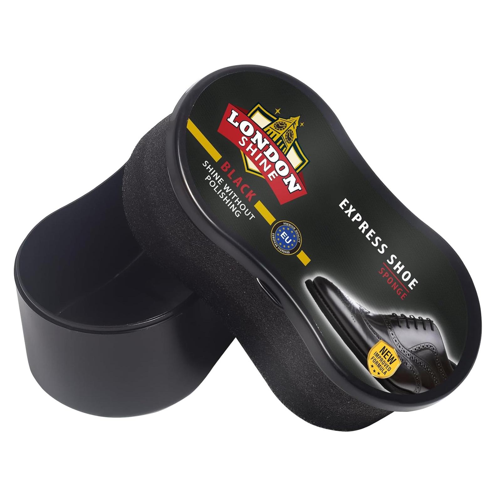 Esponja Brilladora para Zapatos de Cuero Express - Brillo Instantáneo