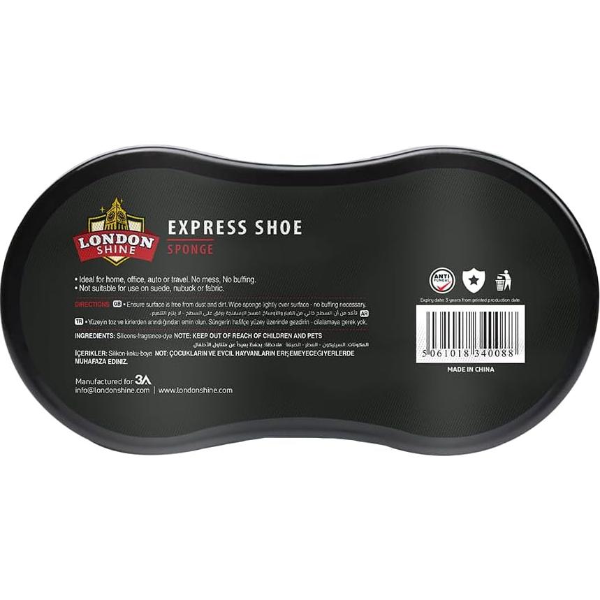 Esponja Brilladora para Zapatos de Cuero Express - Brillo Instantáneo