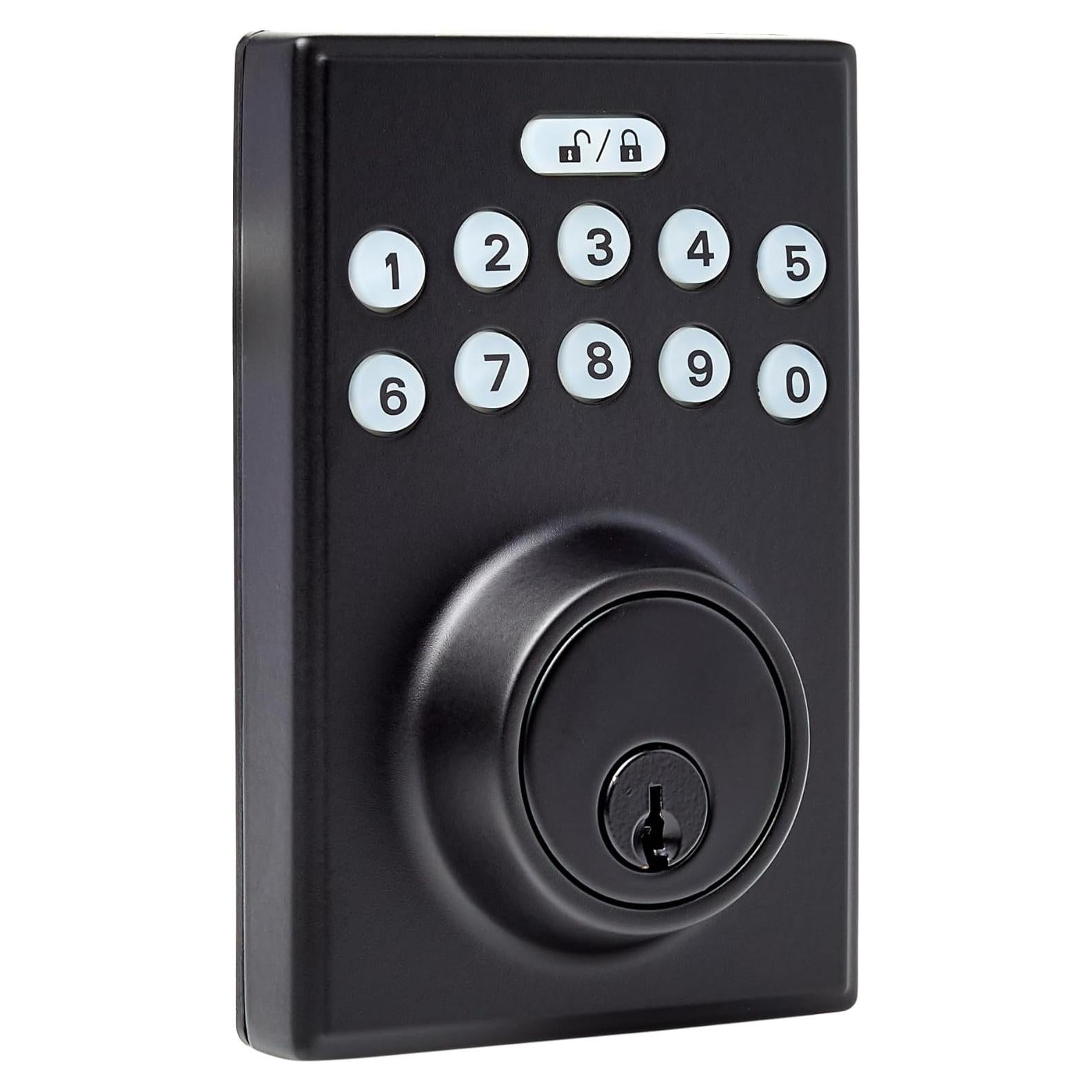 Cerradura Electrónica Amazon Basics PL1S4910 Teclado Táctil