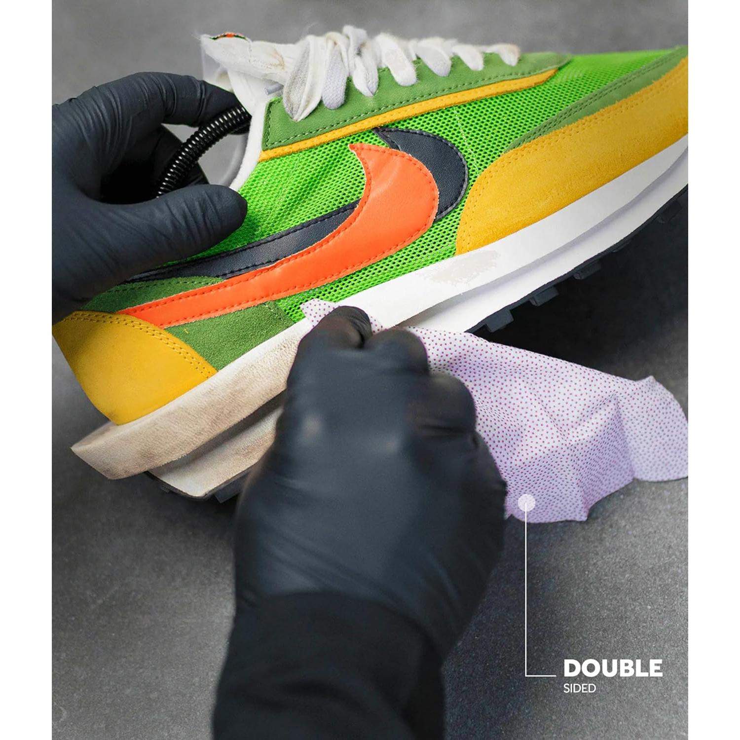 Toallitas de limpieza biodegradables Crep Protect y limpiador Cure