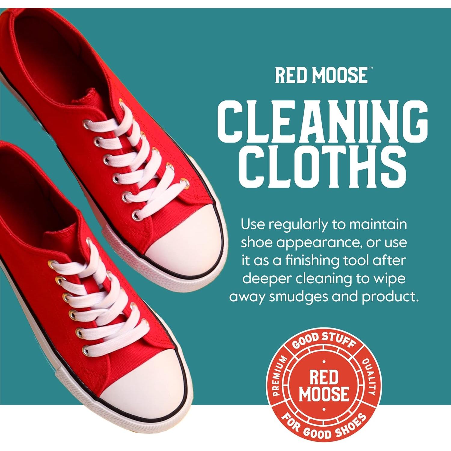 Trapo de Limpieza para Zapatillas Red Moose - Paquete de 3 Microfibra