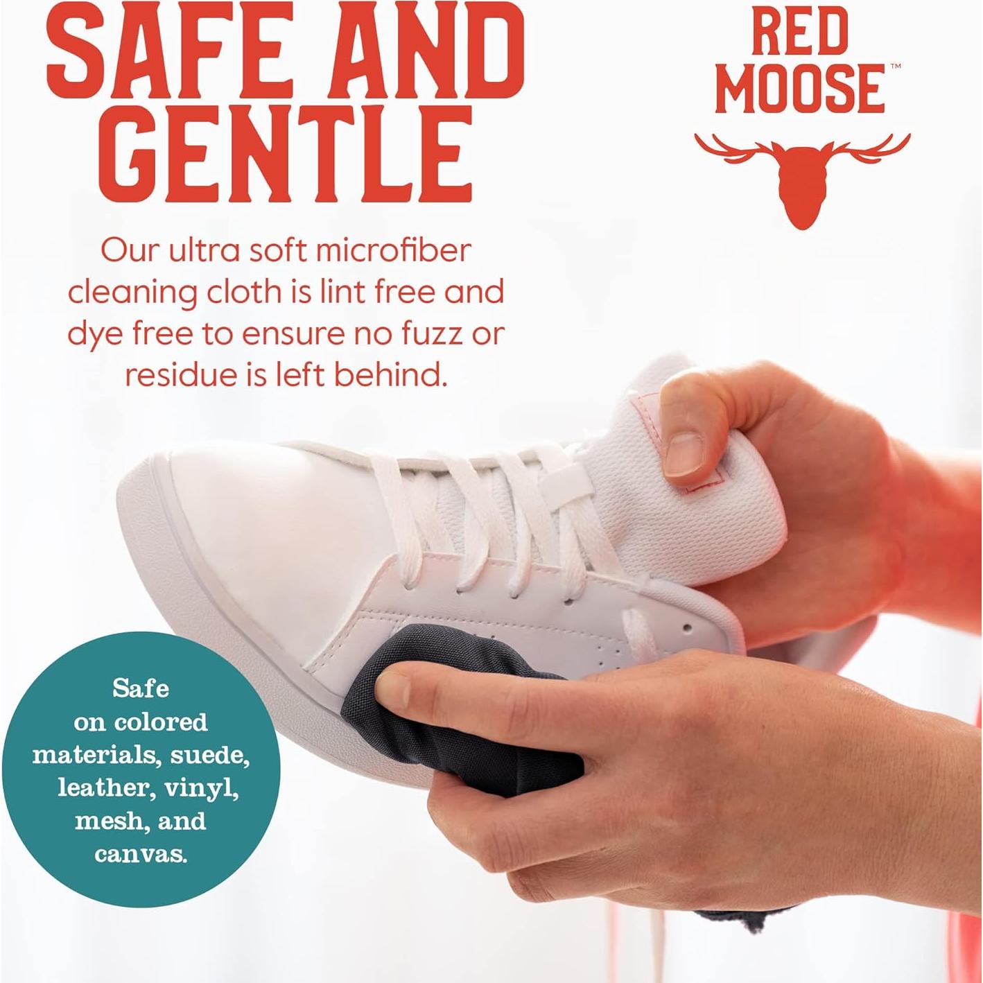 Trapo de Limpieza para Zapatillas Red Moose - Paquete de 3 Microfibra