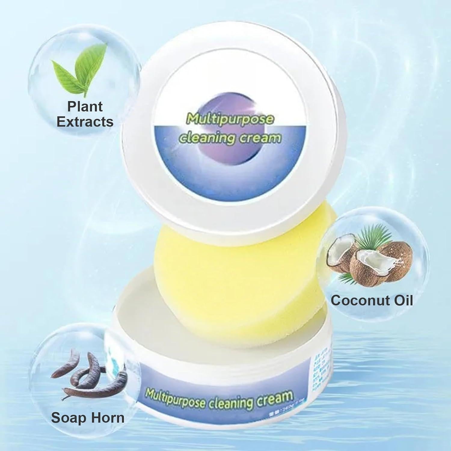 Crema Limpiadora Multi-Funcional KaYomax para Zapatillas Blancas