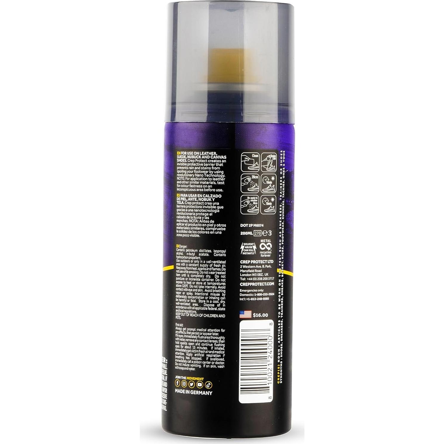 Crep Protect Spray Protector de Calzado y Borrador de Rayones