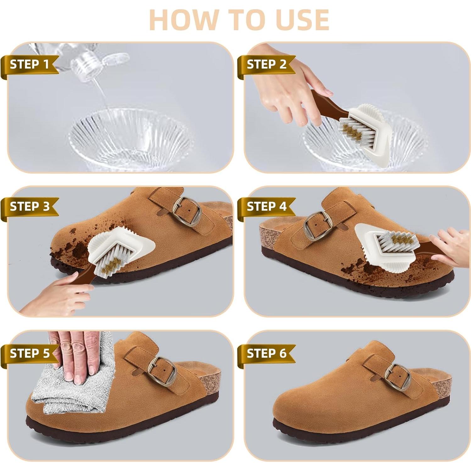 Kit de Limpieza de Zapatos de Ante y Nubuck - Cuidado Completo