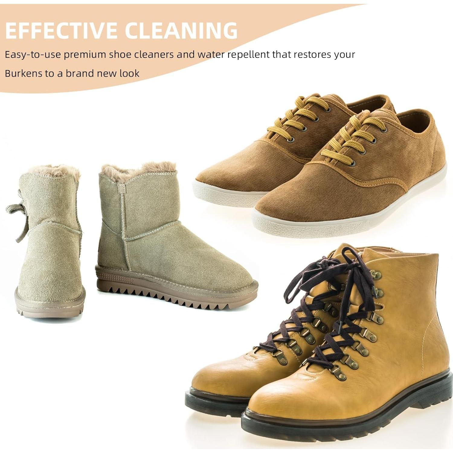 Kit de Limpieza de Zapatos de Ante y Nubuck - Cuidado Completo