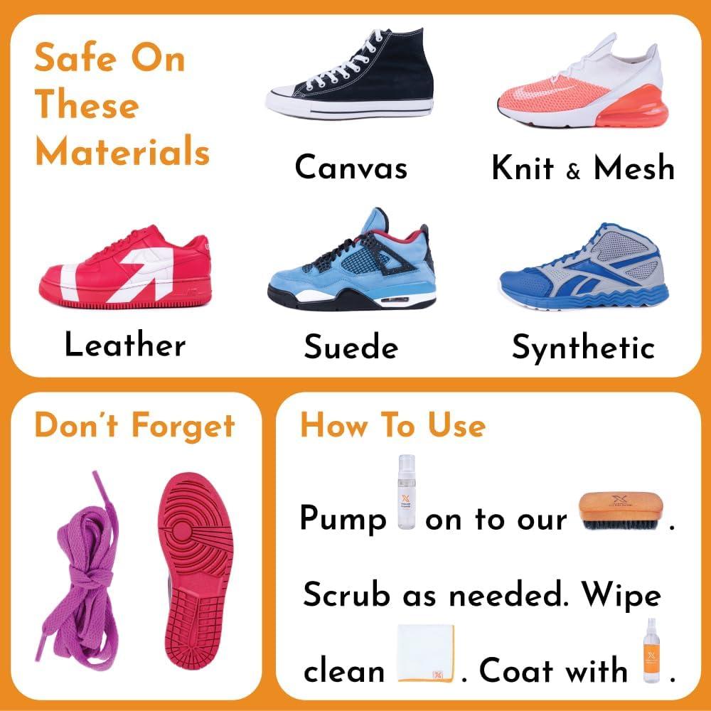 Espuma Limpiadora de Zapatillas X - Ecológica 200ml