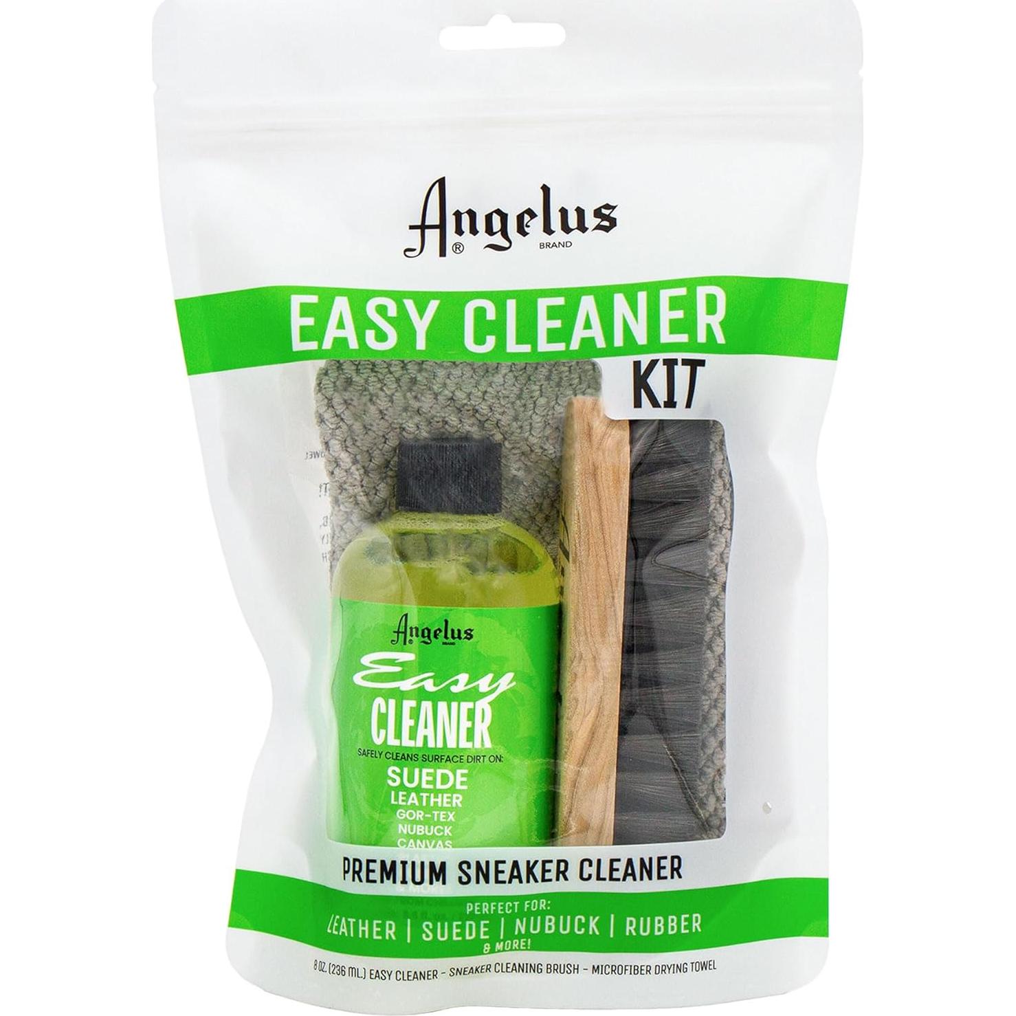 Kit de Limpiador de Zapatos Angelus - 236.6 ml - Multiusos