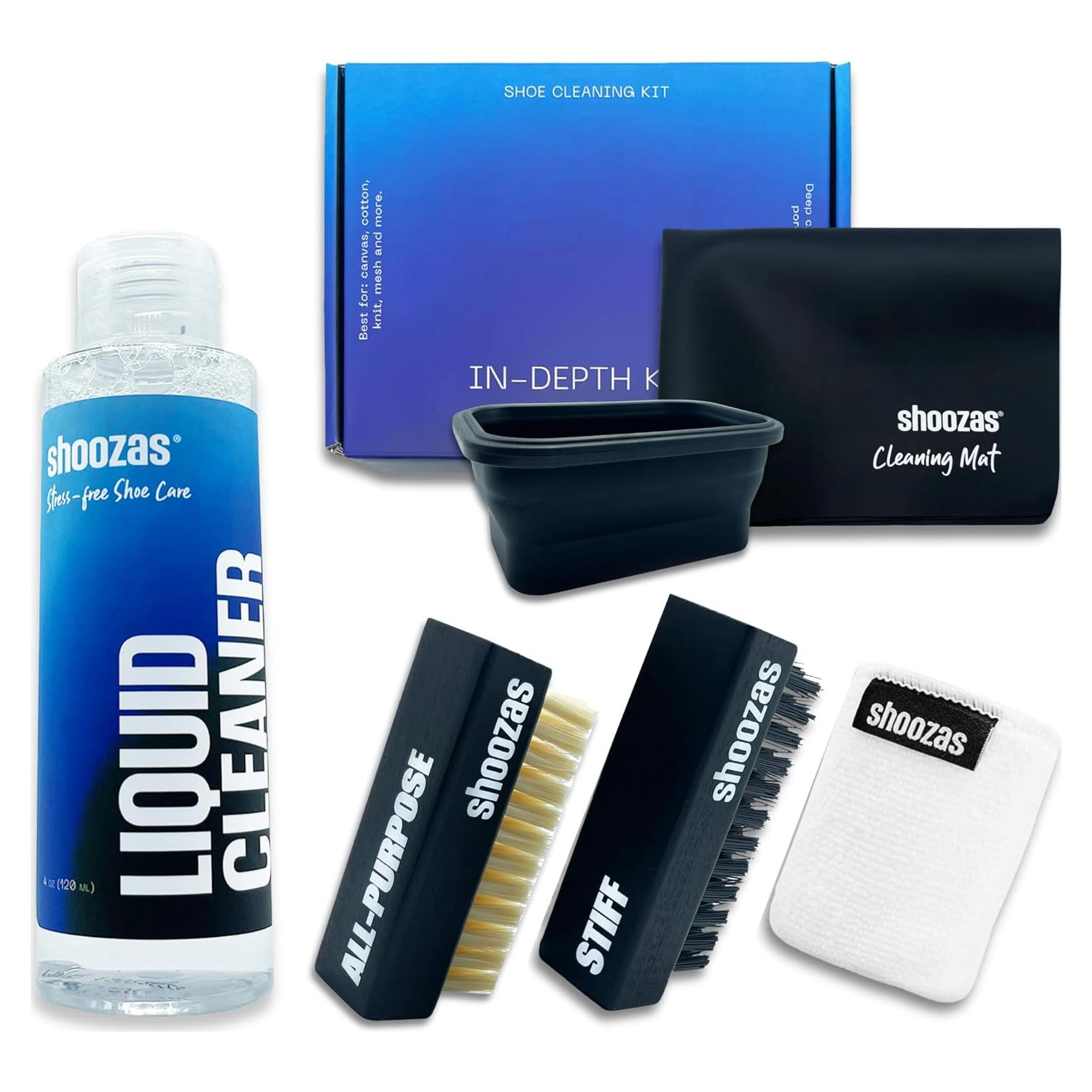Kit de Limpieza de Zapatos Shoozas - 6 Piezas, No Tóxico