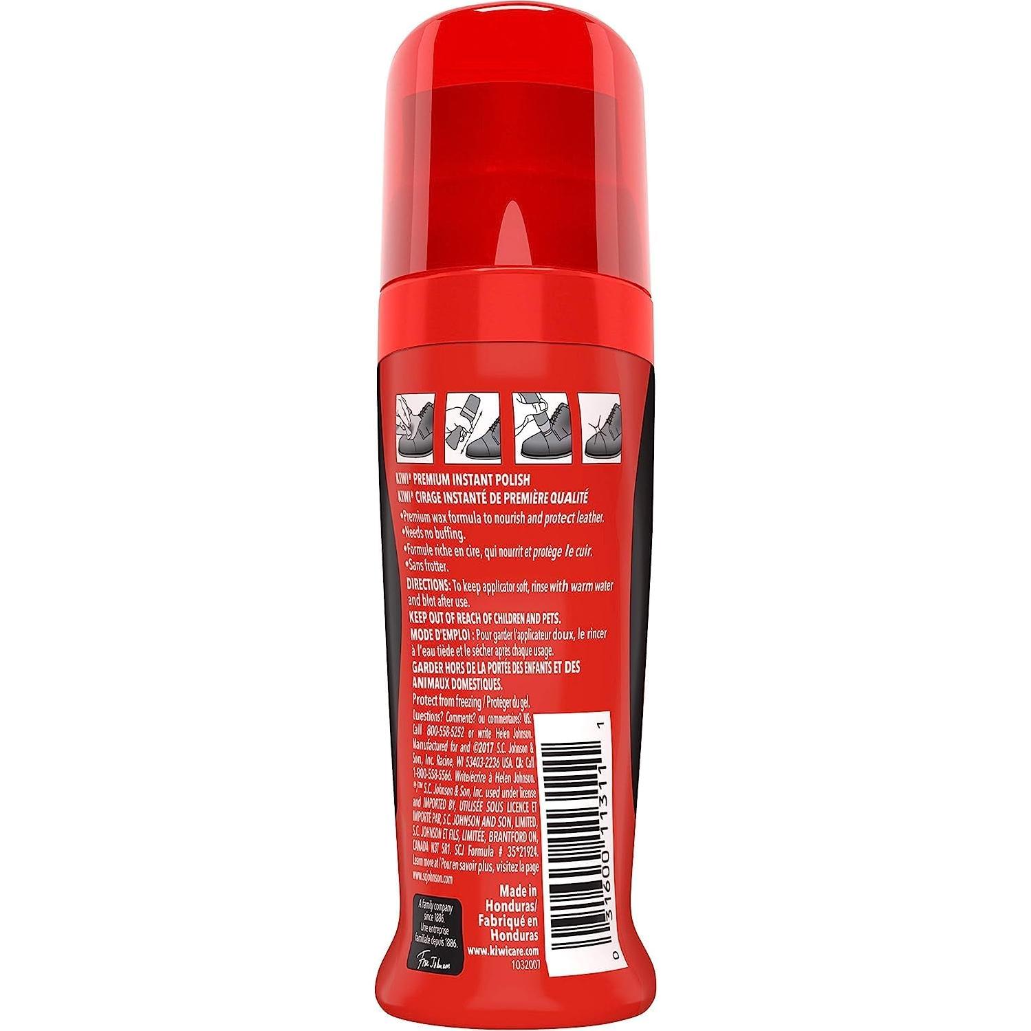 Abrillantador de Zapatos Líquido KIWI Negro 74 ML