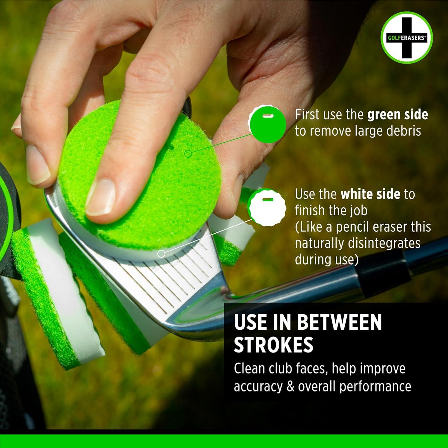 Limpiador de Golf Instantáneo GolfERASERS - Paquete de 6